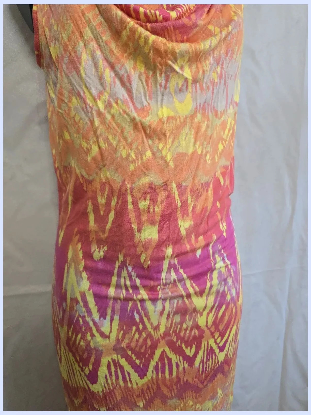 Vestido multicolor 100% viscosa – Betty Barclay – taille XXXL / 46 / 18 3