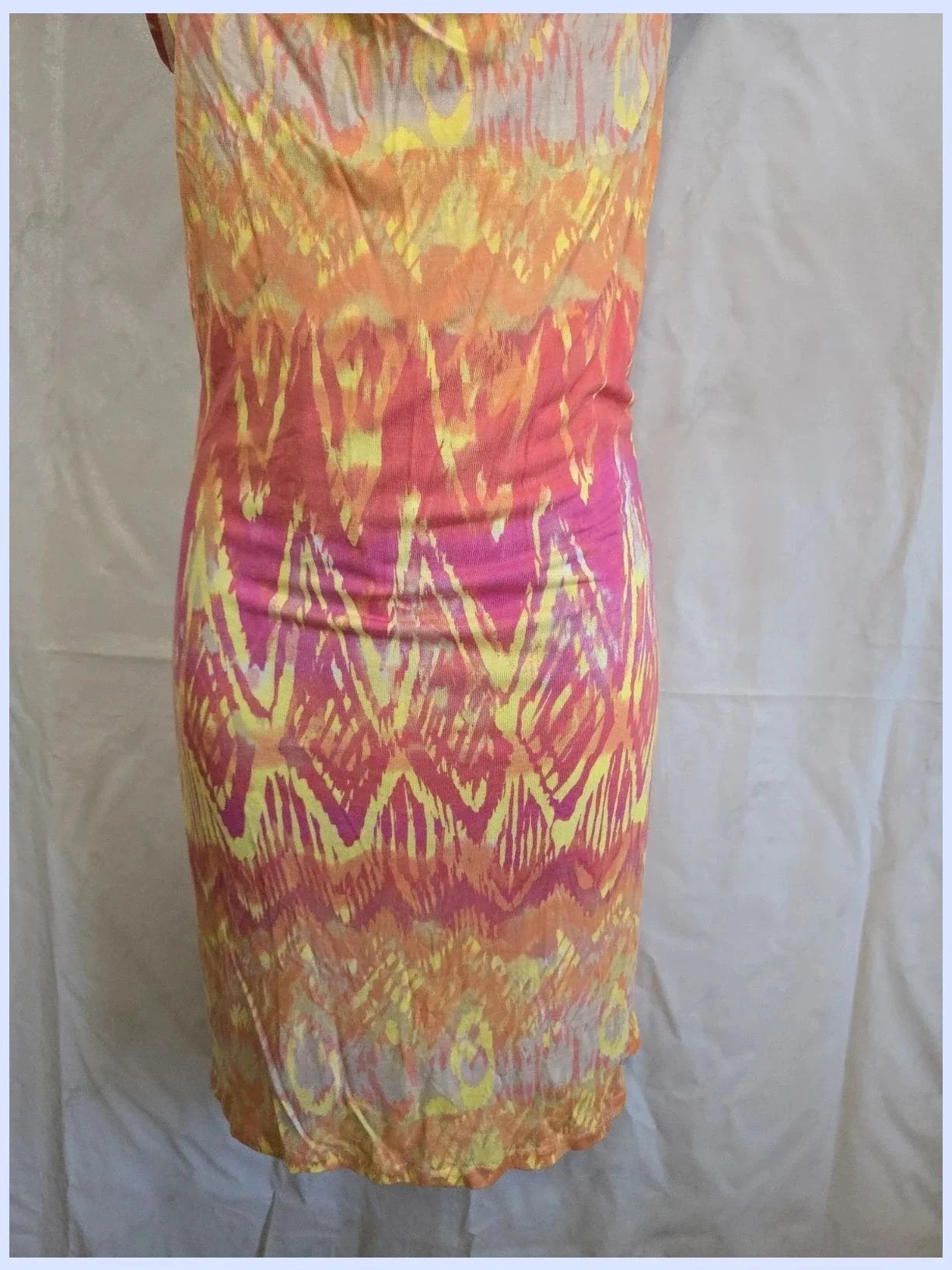 Vestido multicolor 100% viscosa – Betty Barclay – taille XXXL / 46 / 18 4