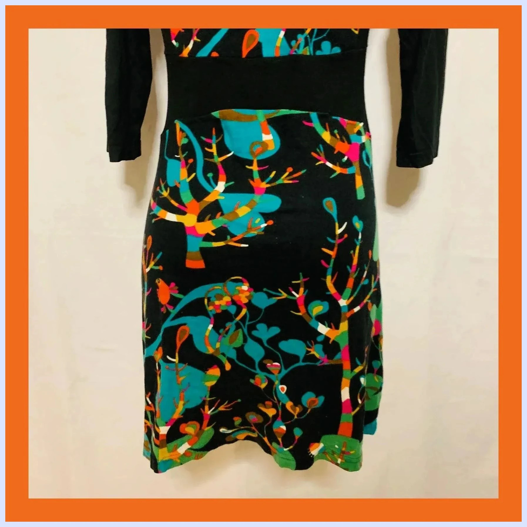 Vestido midi estampado – Surkana – taille M / 38 / 10 4