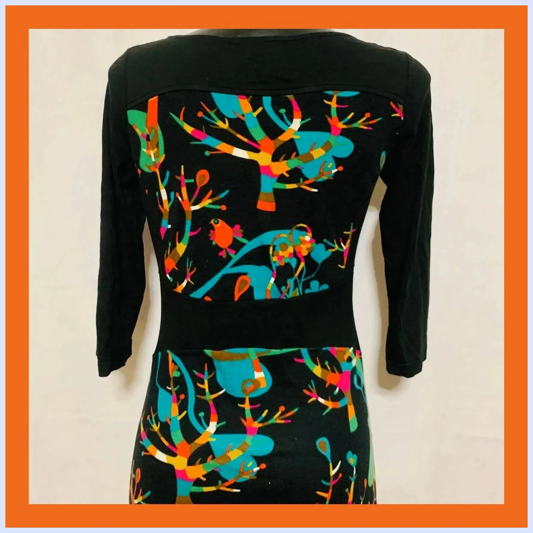 Vestido midi estampado – Surkana – taille M / 38 / 10 5