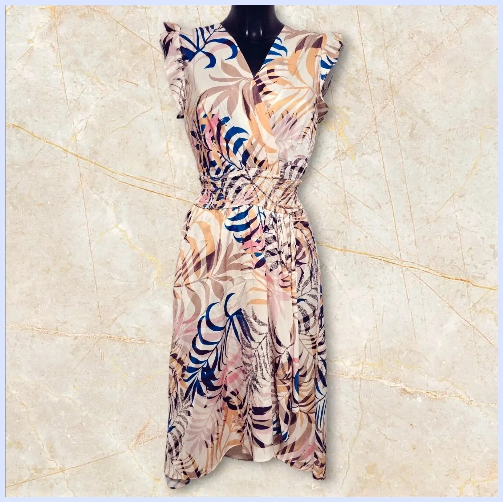 Vestido estampado talla 38