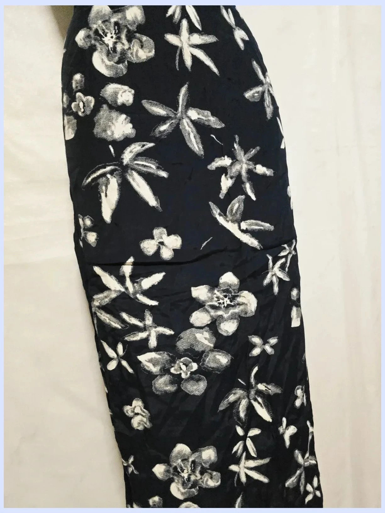 Falda estampada 100% viscosa – Vintage Dressing – taille XL / 42 / 14 3