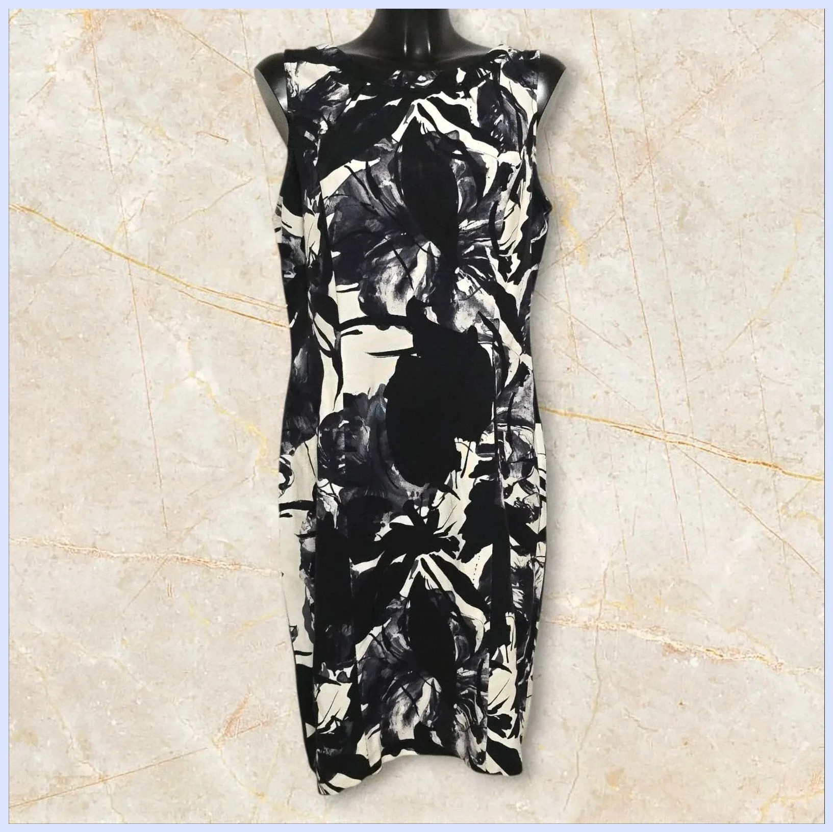 Vestido estampado talla 42
