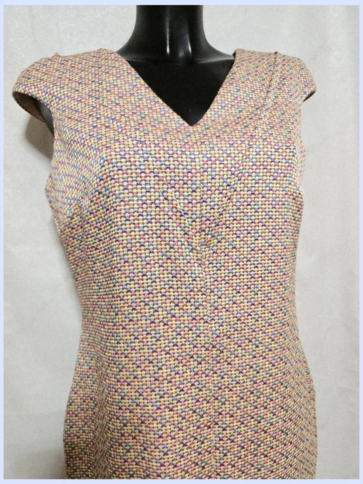 Vestido sin mangas talla 44 – Chema Blanco – taille XXL / 44 / 16 3