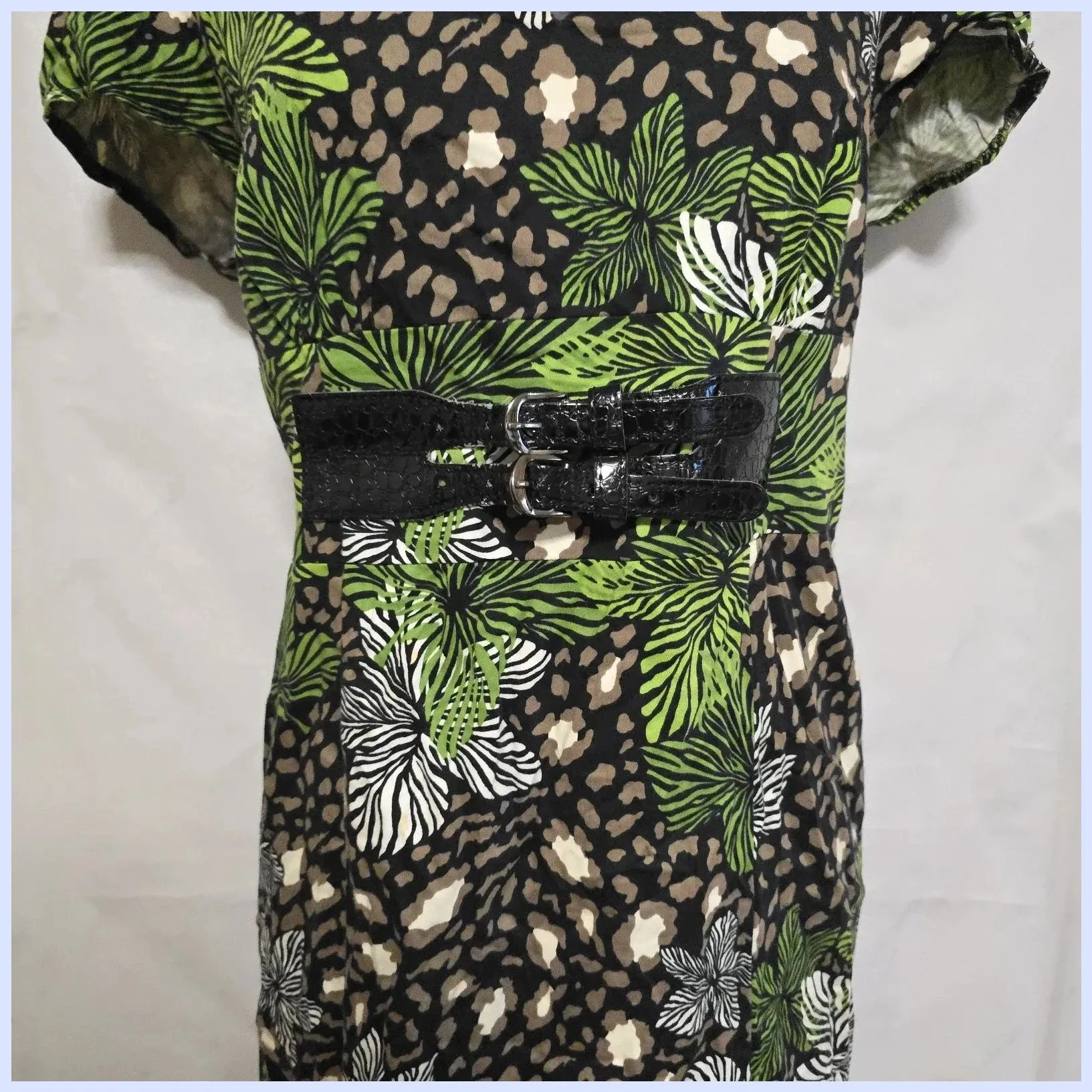 Vestido estampado talla 46 – Julien MacDonald – taille XXXL / 46 / 18 4