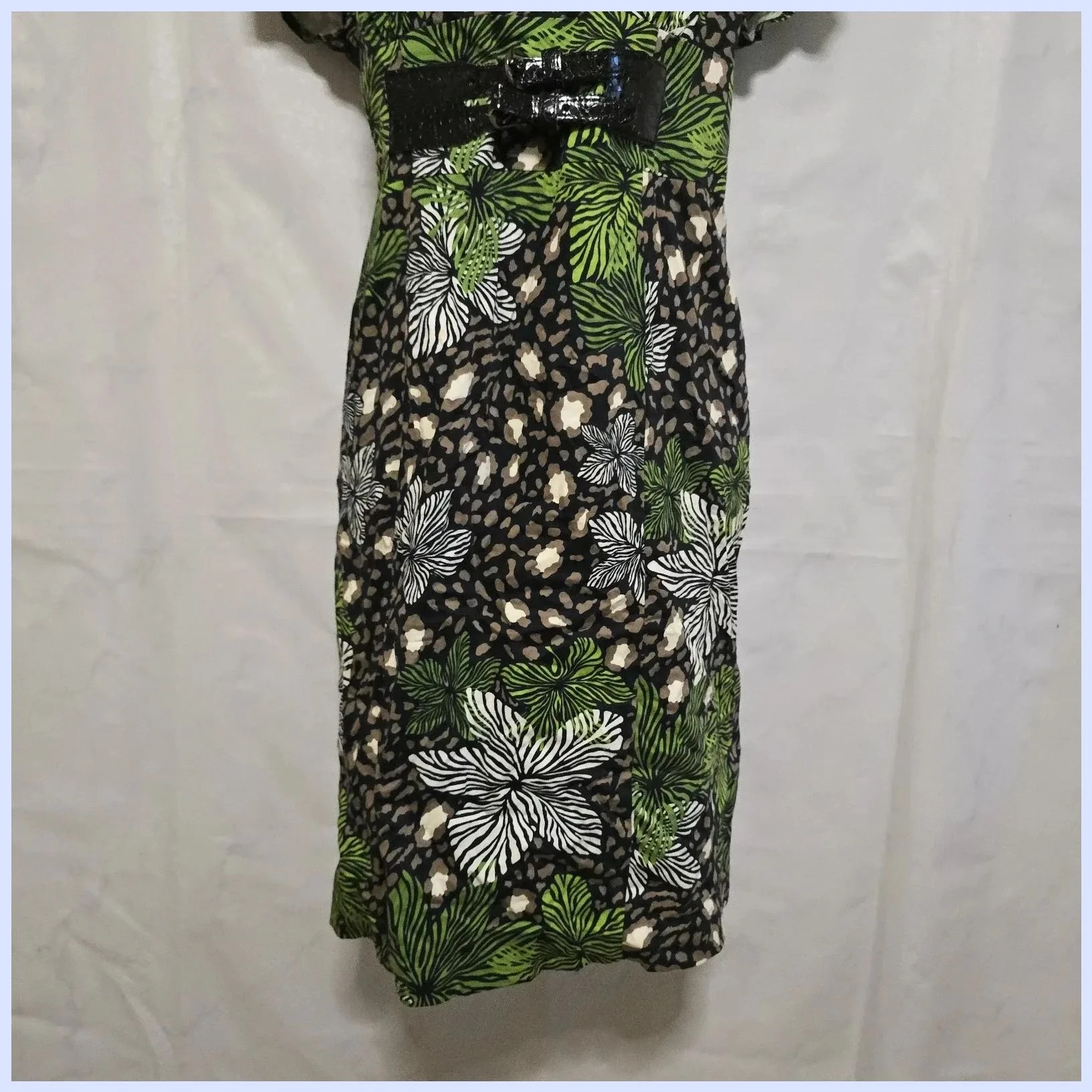Vestido estampado talla 46 – Julien MacDonald – taille XXXL / 46 / 18 3