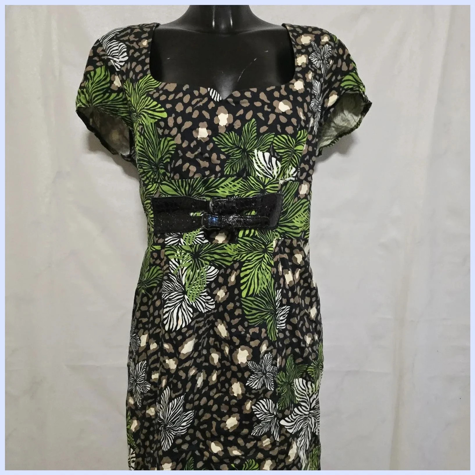 Vestido estampado talla 46 – Julien MacDonald – taille XXXL / 46 / 18 2