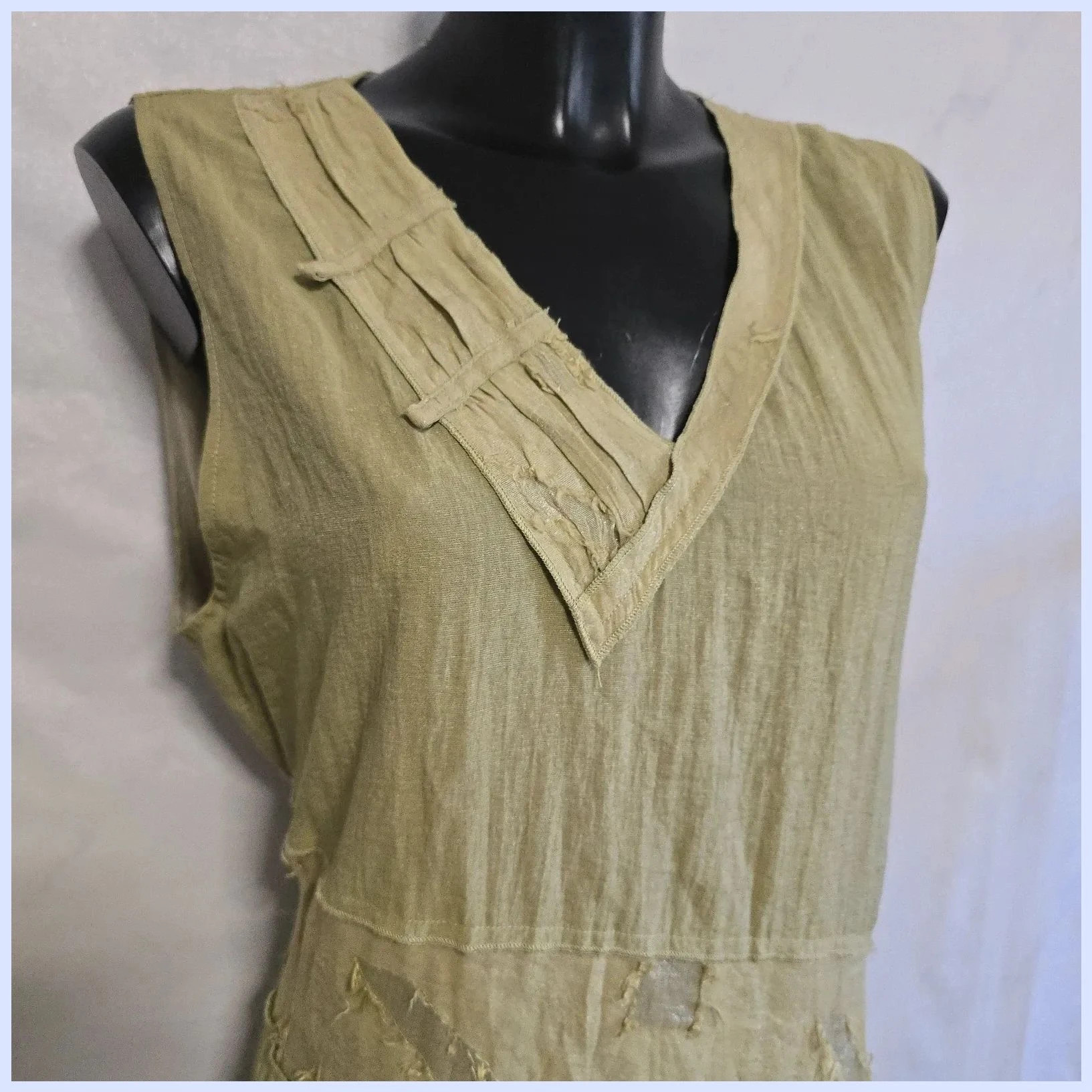 Vestido de algodón ancho sisa 60 cm – Floresse – taille Autre 4
