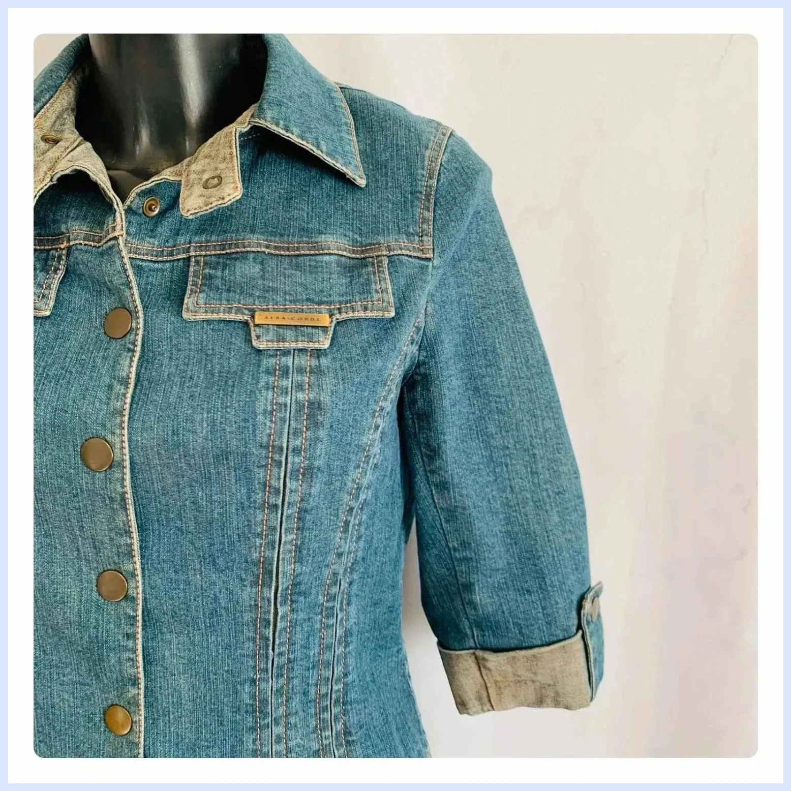 Chaqueta vaquera talla 40 – Alba Conde – taille L / 40 / 12 3