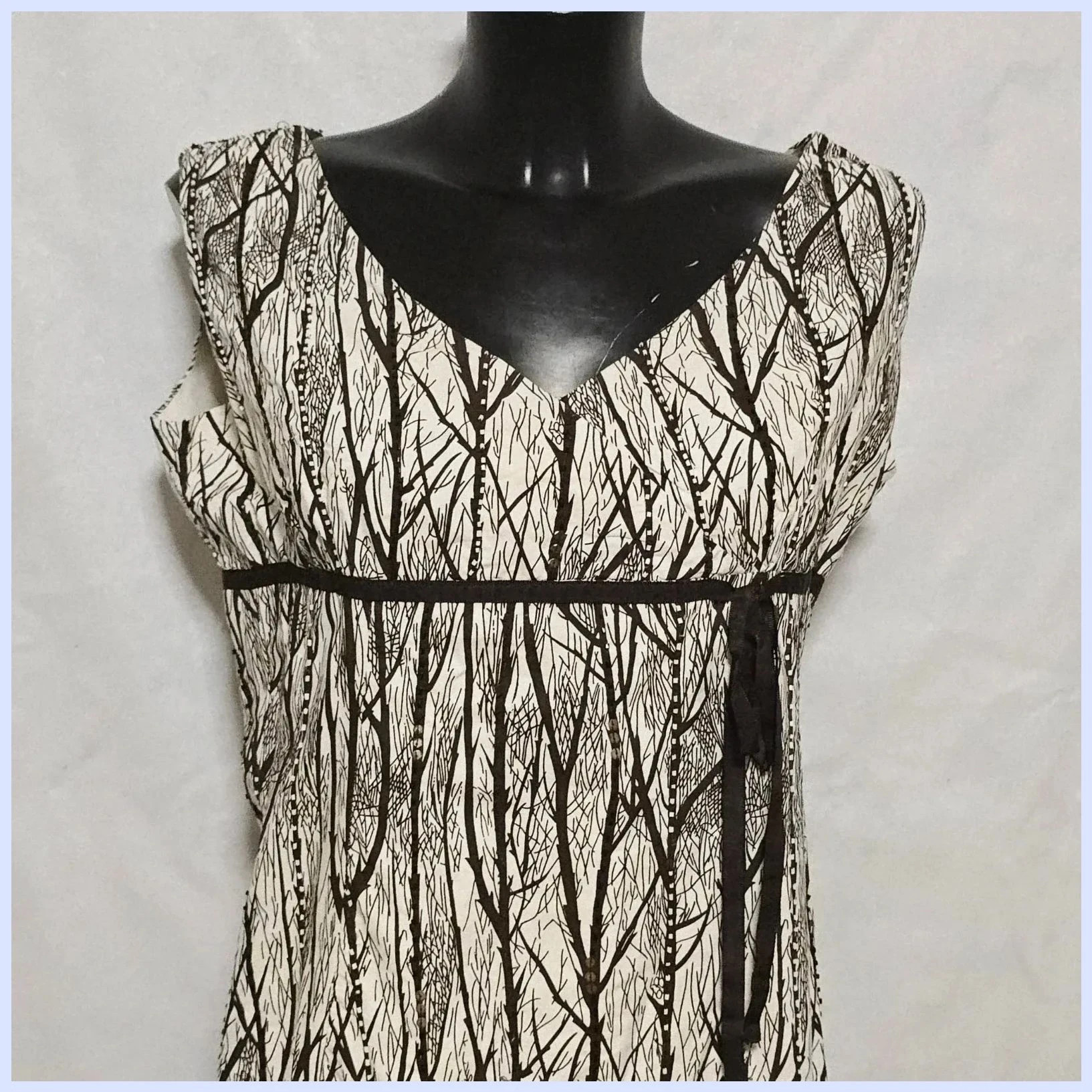 Vestido estampado talla 48 – Tweed – taille 4XL / 48 / 20 3
