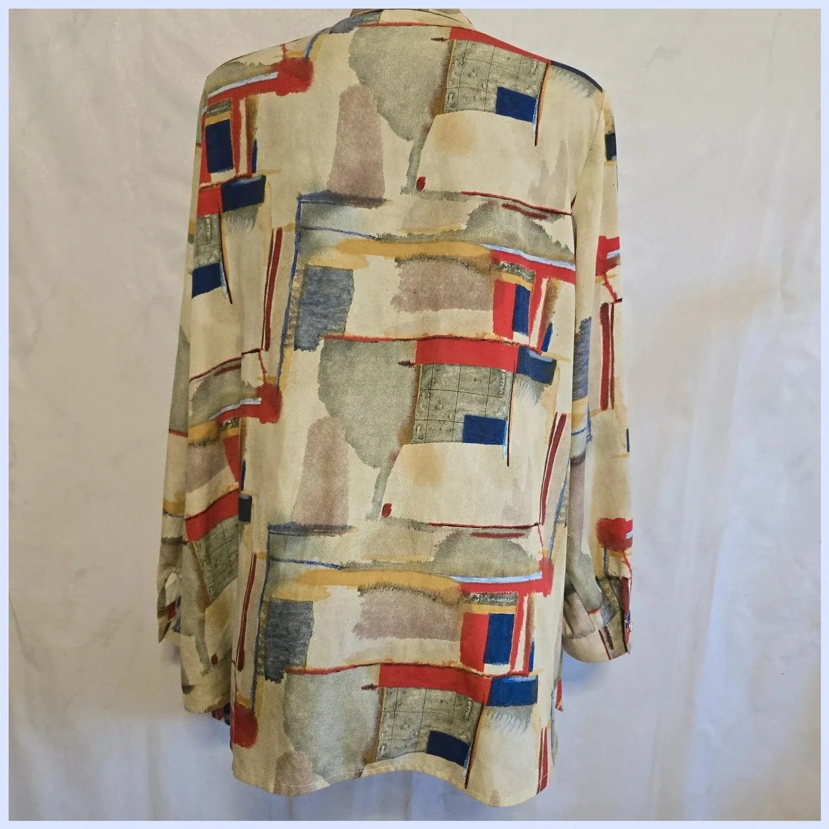 Camisa vintage ancho sisa 70 cm – Jean Biolay – taille Taille unique 4