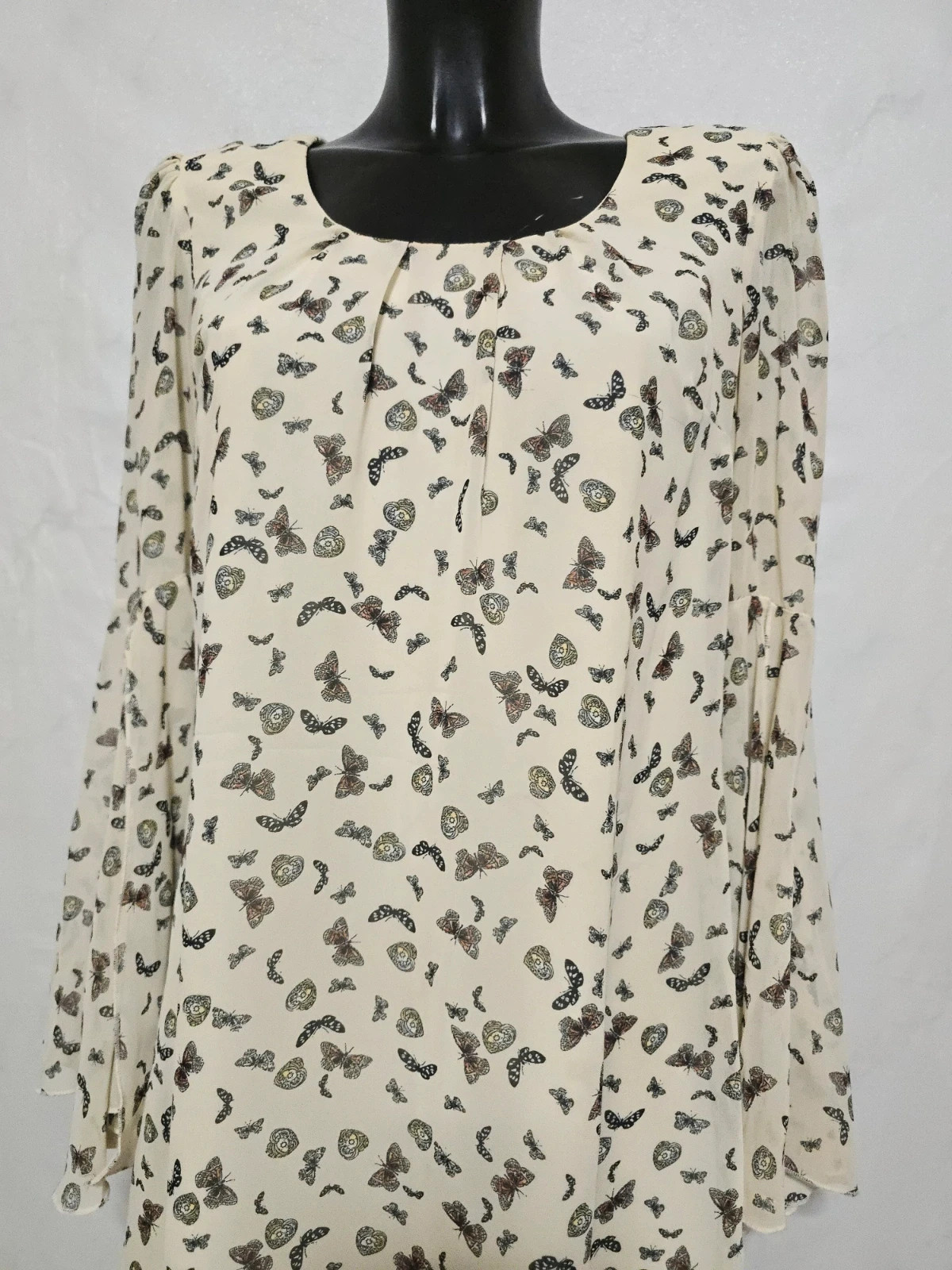 Vestido estampada 54 cm ancho sisa – Red Herring – taille L / 40 / 12 3