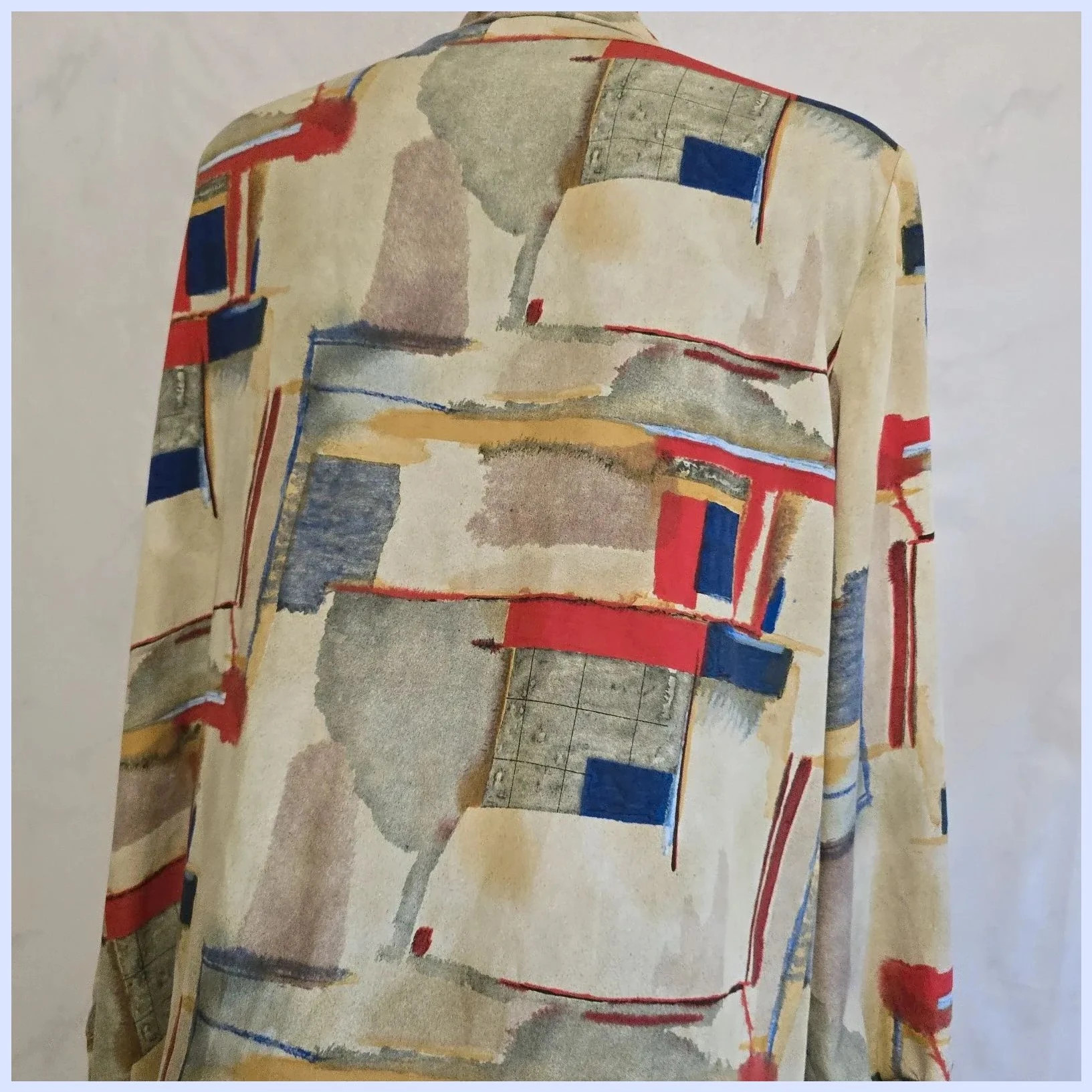 Camisa vintage ancho sisa 70 cm – Jean Biolay – taille Taille unique 5