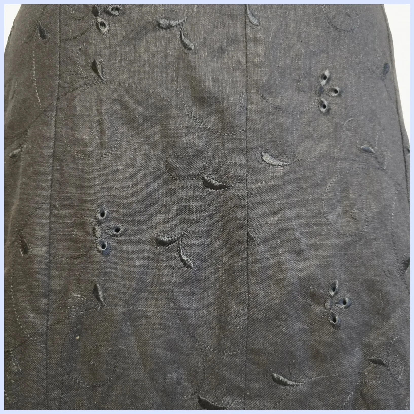 Vestido de lino – Lakeland – taille XL / 42 / 14 5
