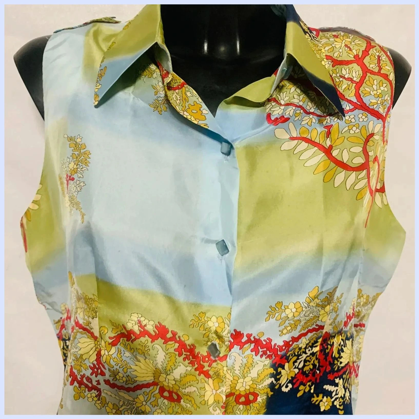 Blusa de seda talla 46 – Toypes – taille XXXL / 46 / 18 2