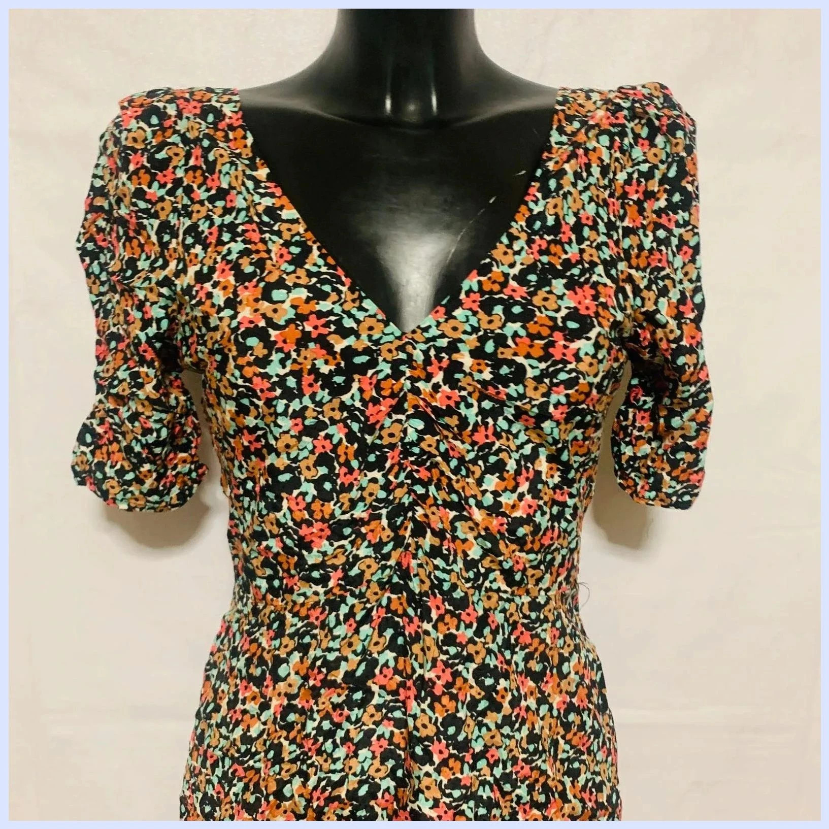 Vestido floreado talla 36 – Tintoretto – taille S / 36 / 8 2