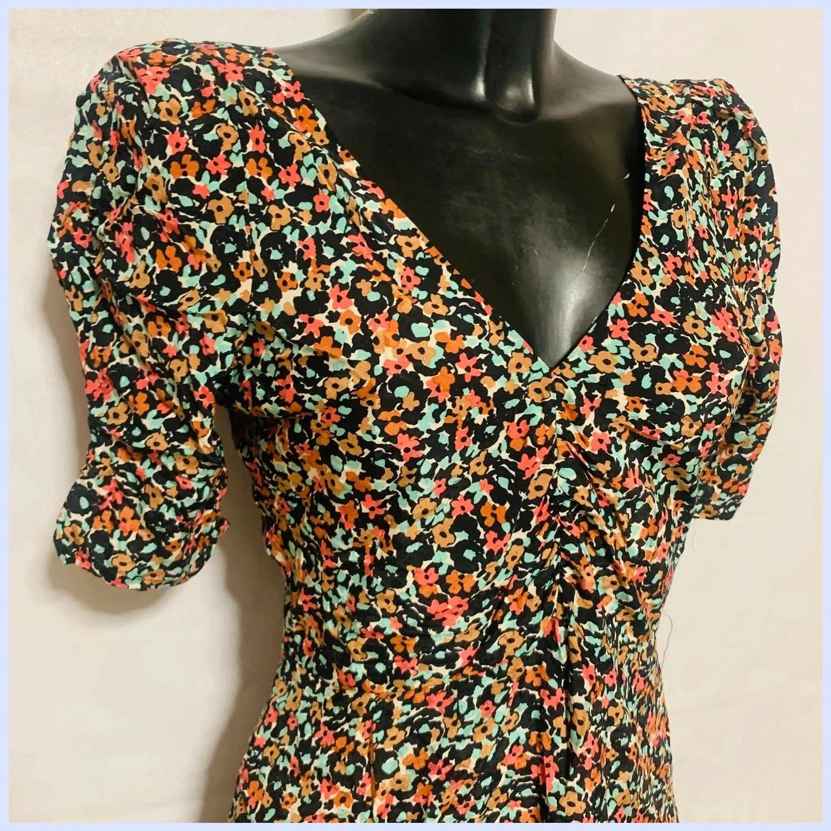 Vestido floreado talla 36 – Tintoretto – taille S / 36 / 8 3