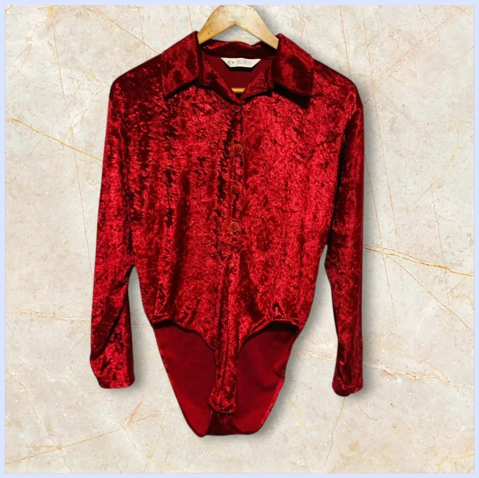 Body de terciopelo