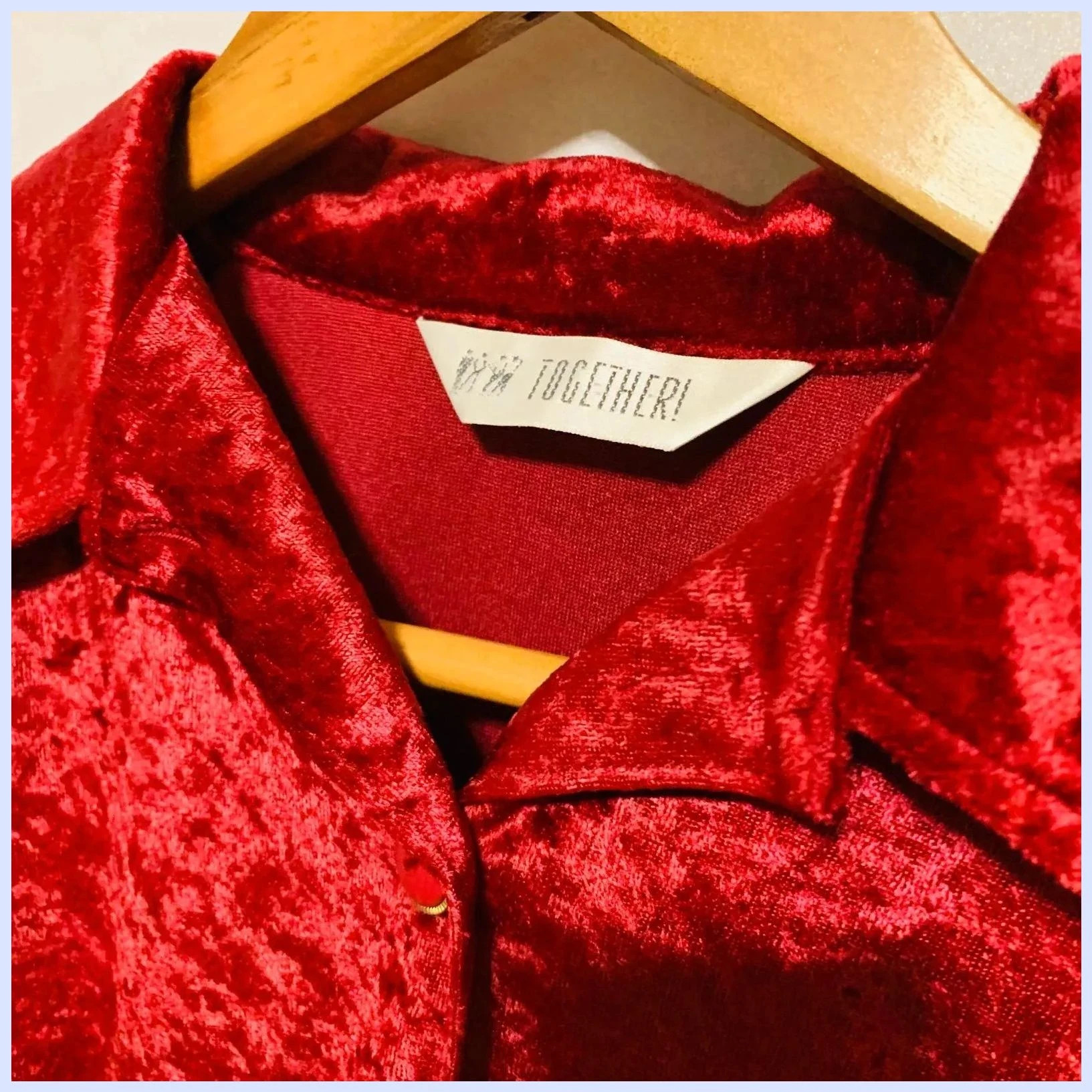 Body de terciopelo – Together – taille XXL / 44 / 16 5