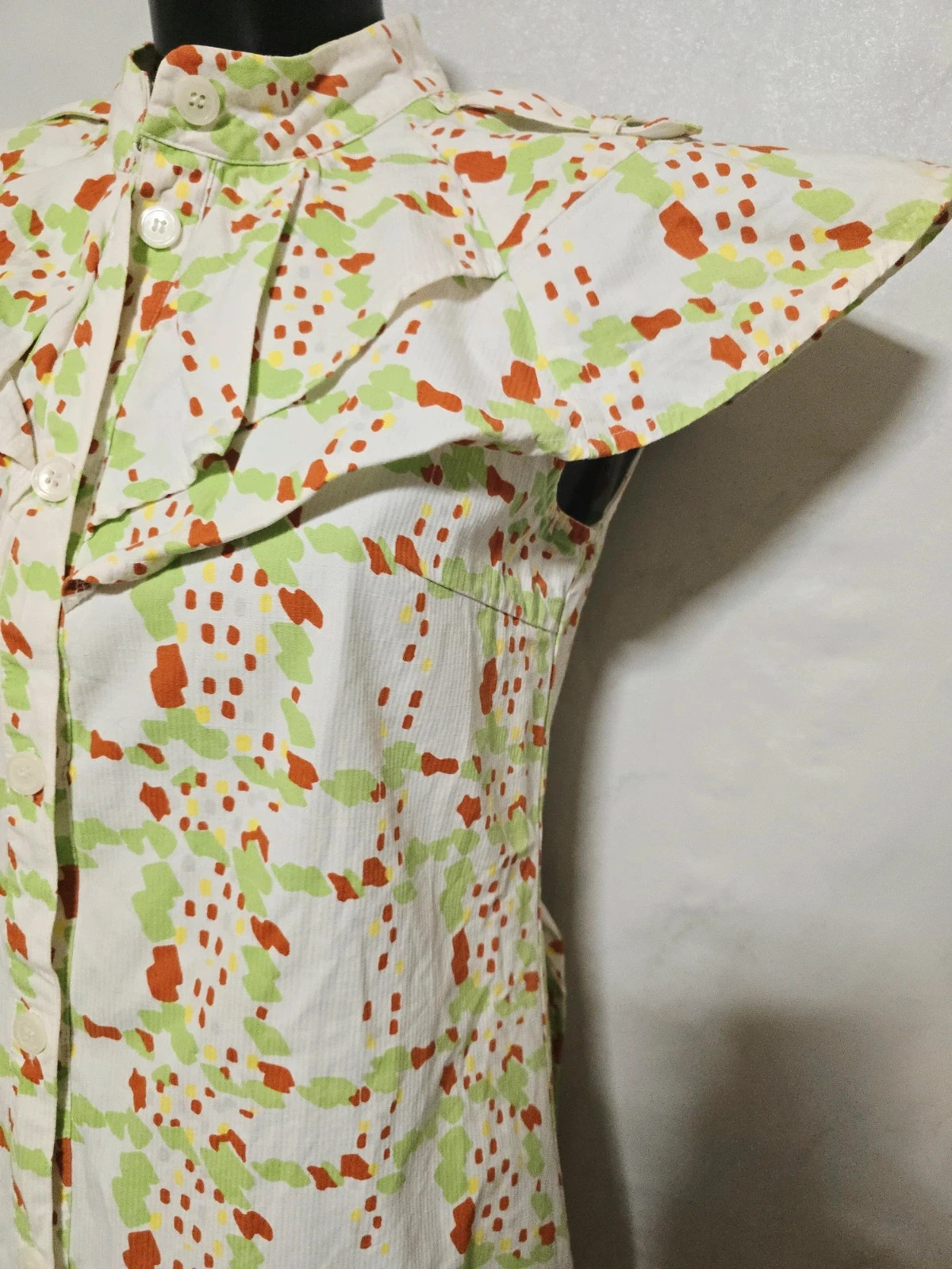 Vestido estampado 100% algodón – Steve Yoni Studio – taille S / 36 / 8 4