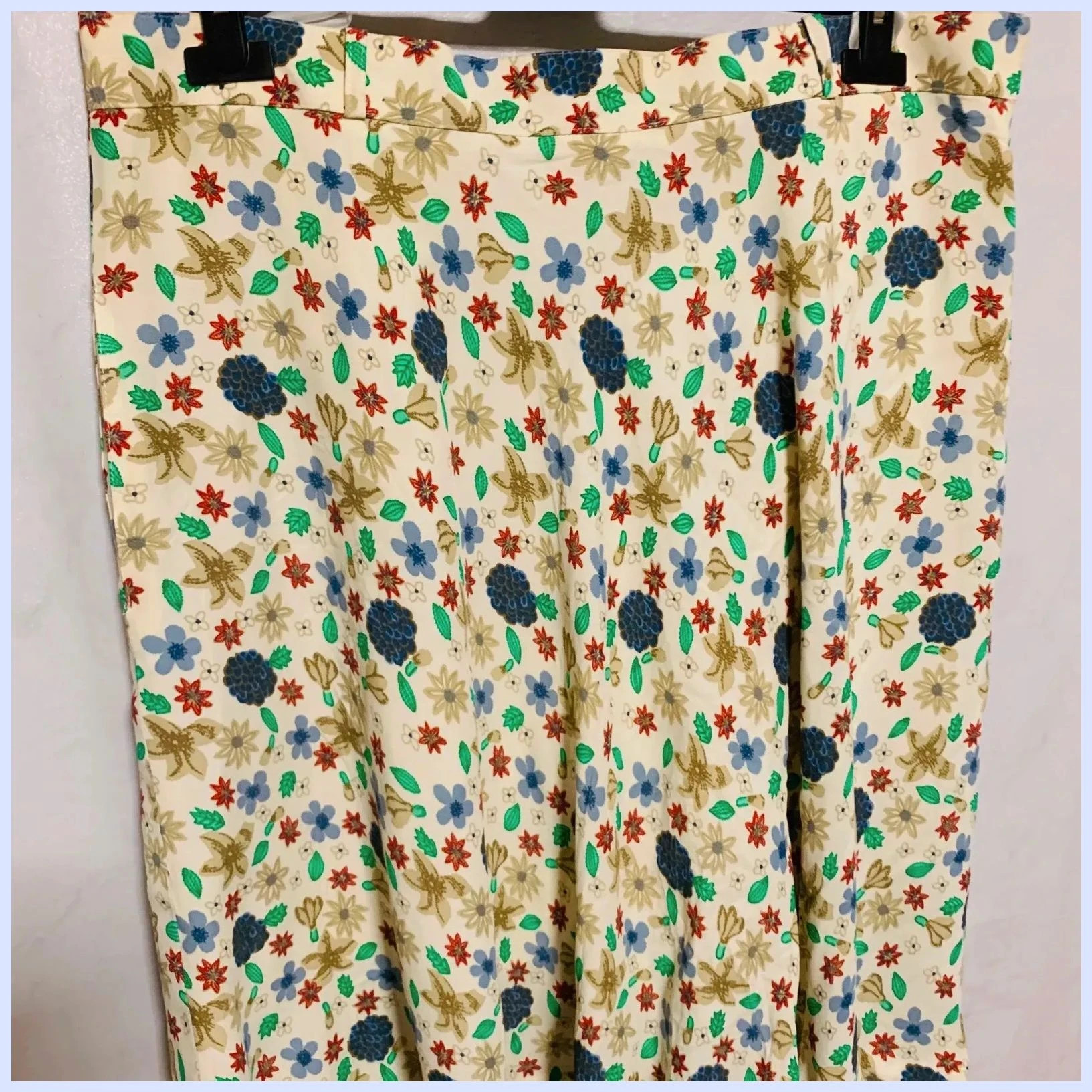 Falda estampada talla 48 – Bianca – taille 4XL / 48 / 20 4