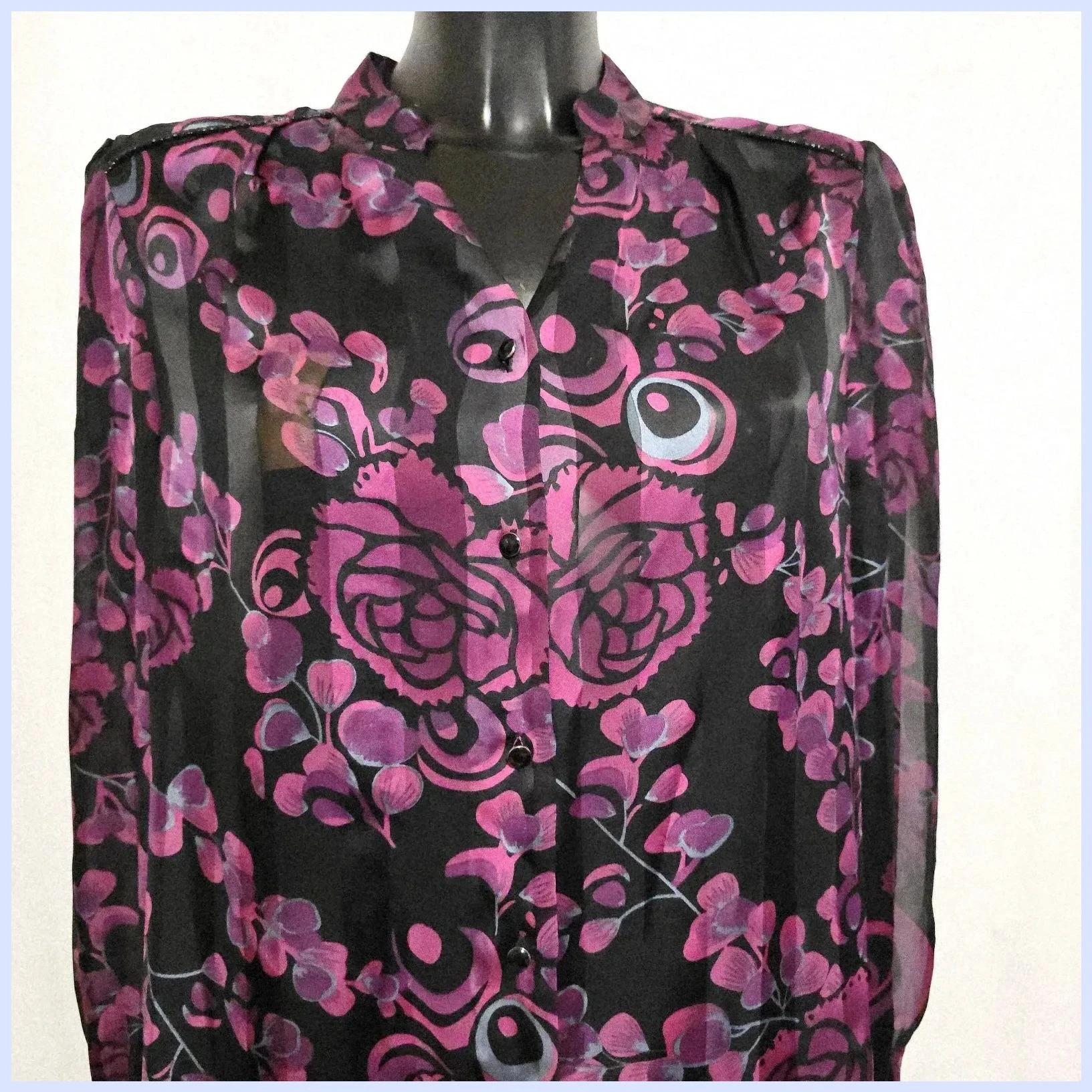 Blusa estampada talla única – rose mon amour – taille Taille unique 2