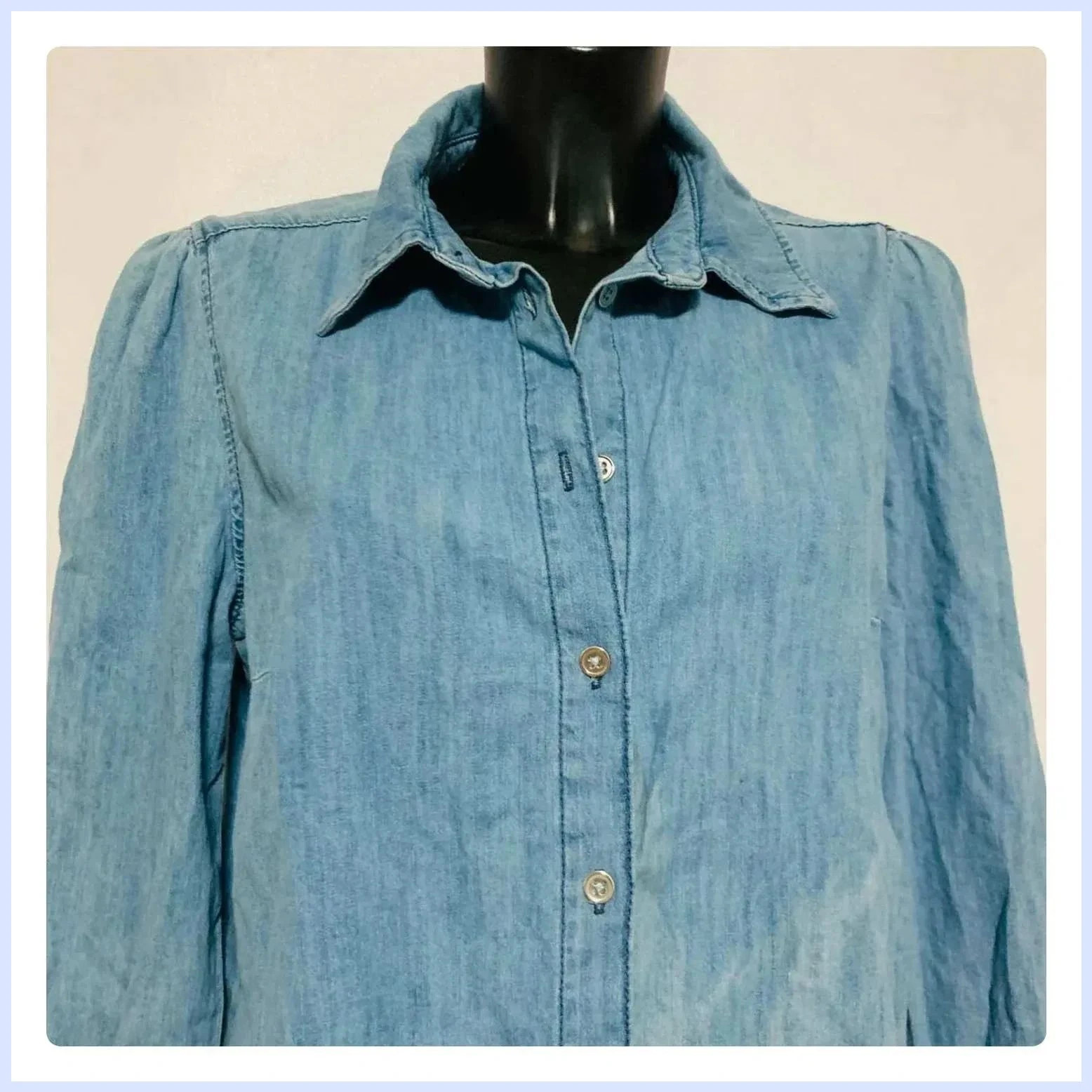 Camisa vaquera talla 40 – Khost – taille L / 40 / 12 2