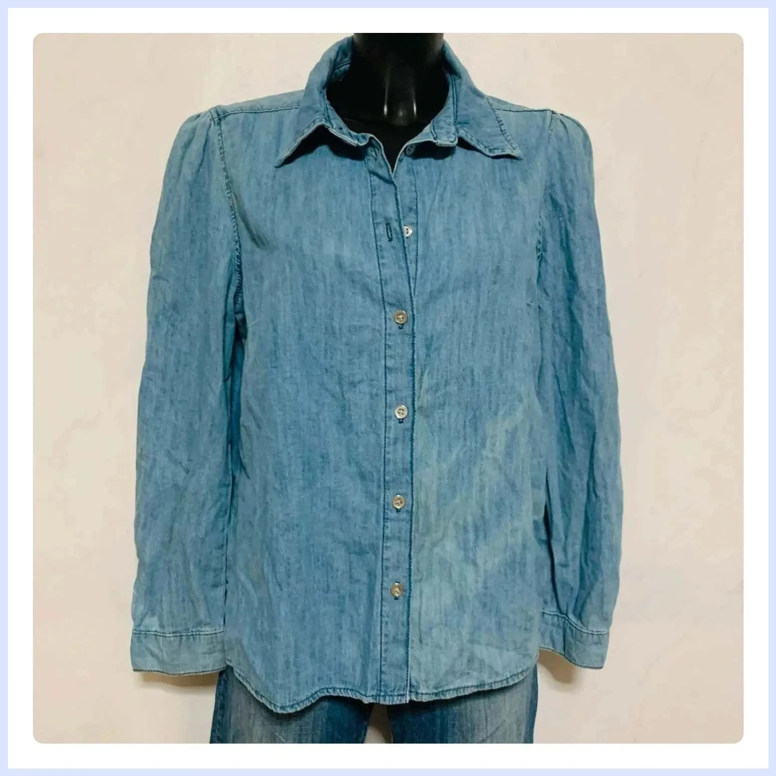 Camisa vaquera talla 40 – Khost – taille L / 40 / 12