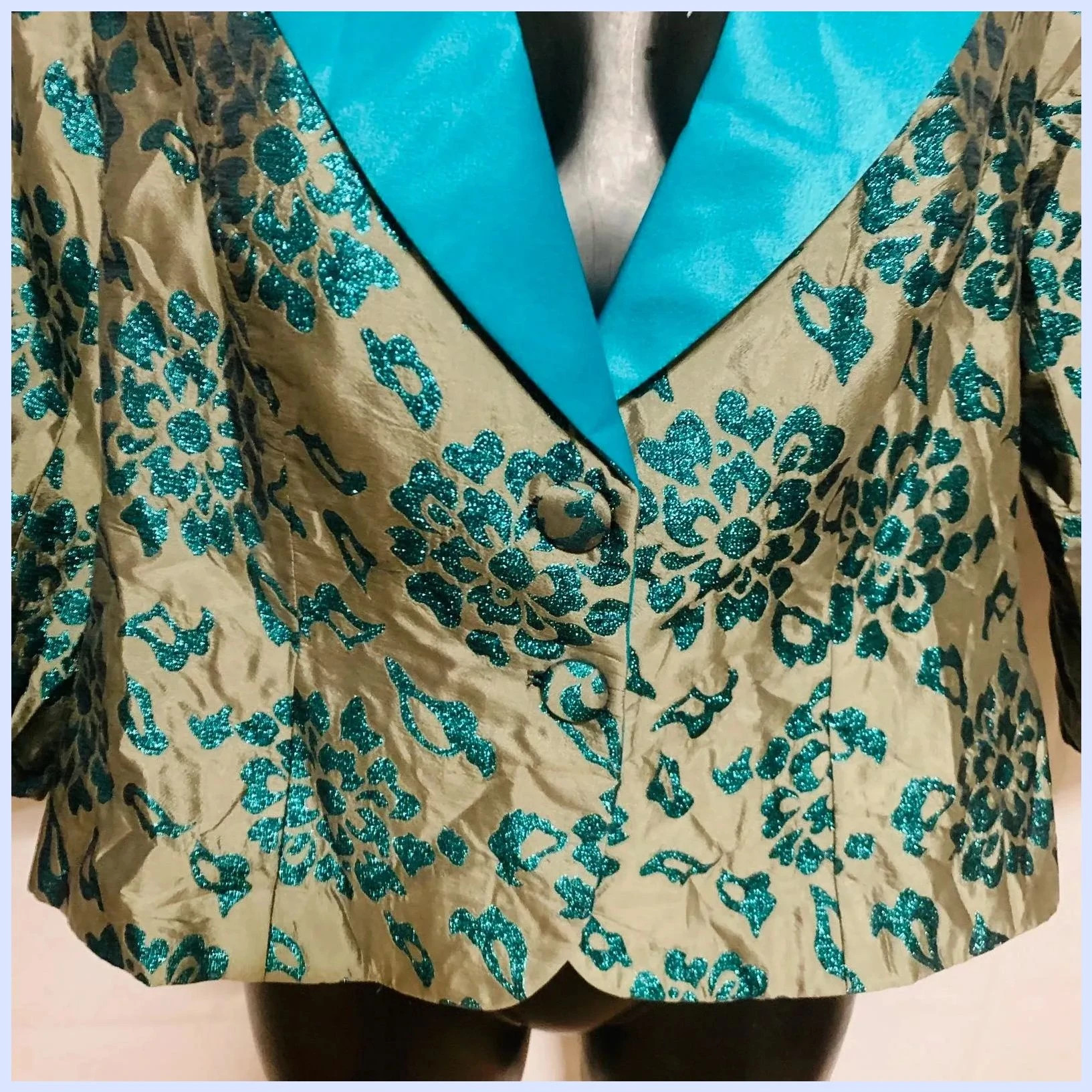 blazer de fiesta – Franc Sarabia – taille XL / 42 / 14 5