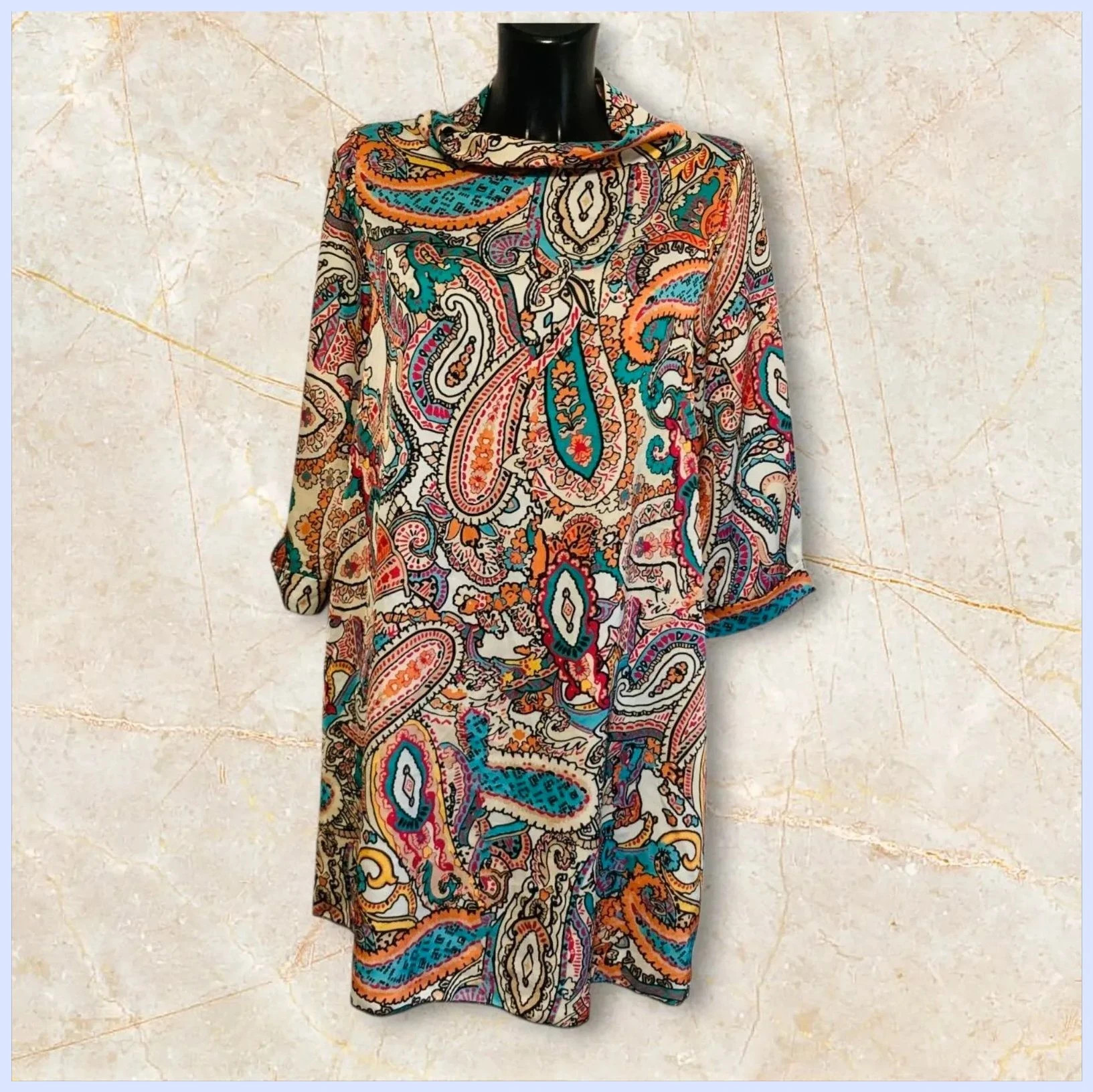 Vestido estampado – Boutique Italiana – taille Taille unique