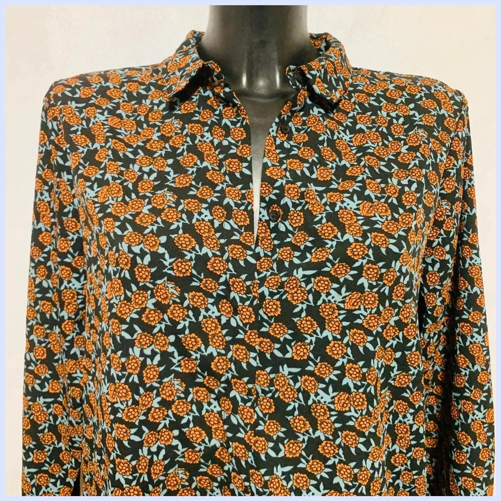 Camisa estampada talla 38 – ICHI – taille M / 38 / 10 2