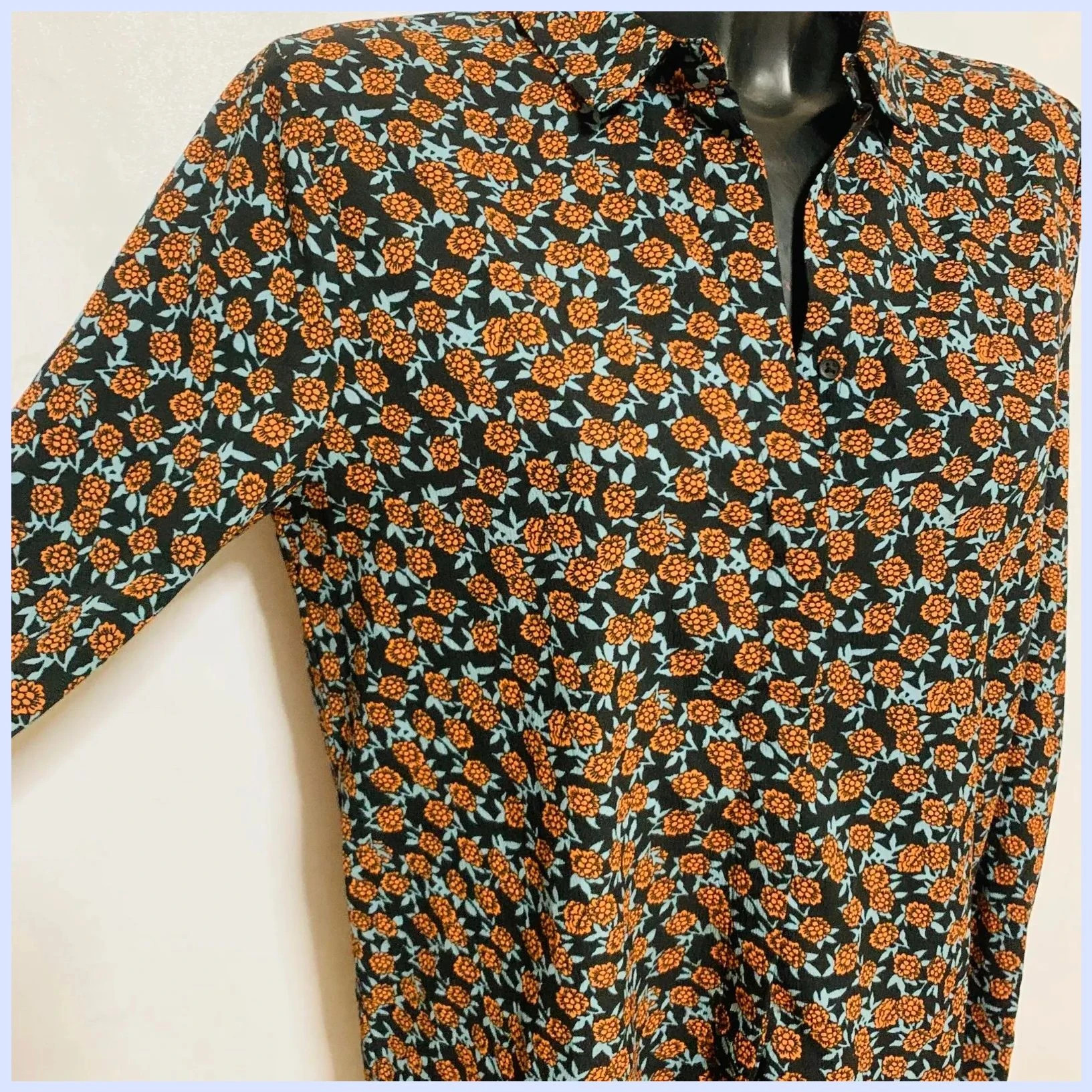 Camisa estampada talla 38 – ICHI – taille M / 38 / 10 4
