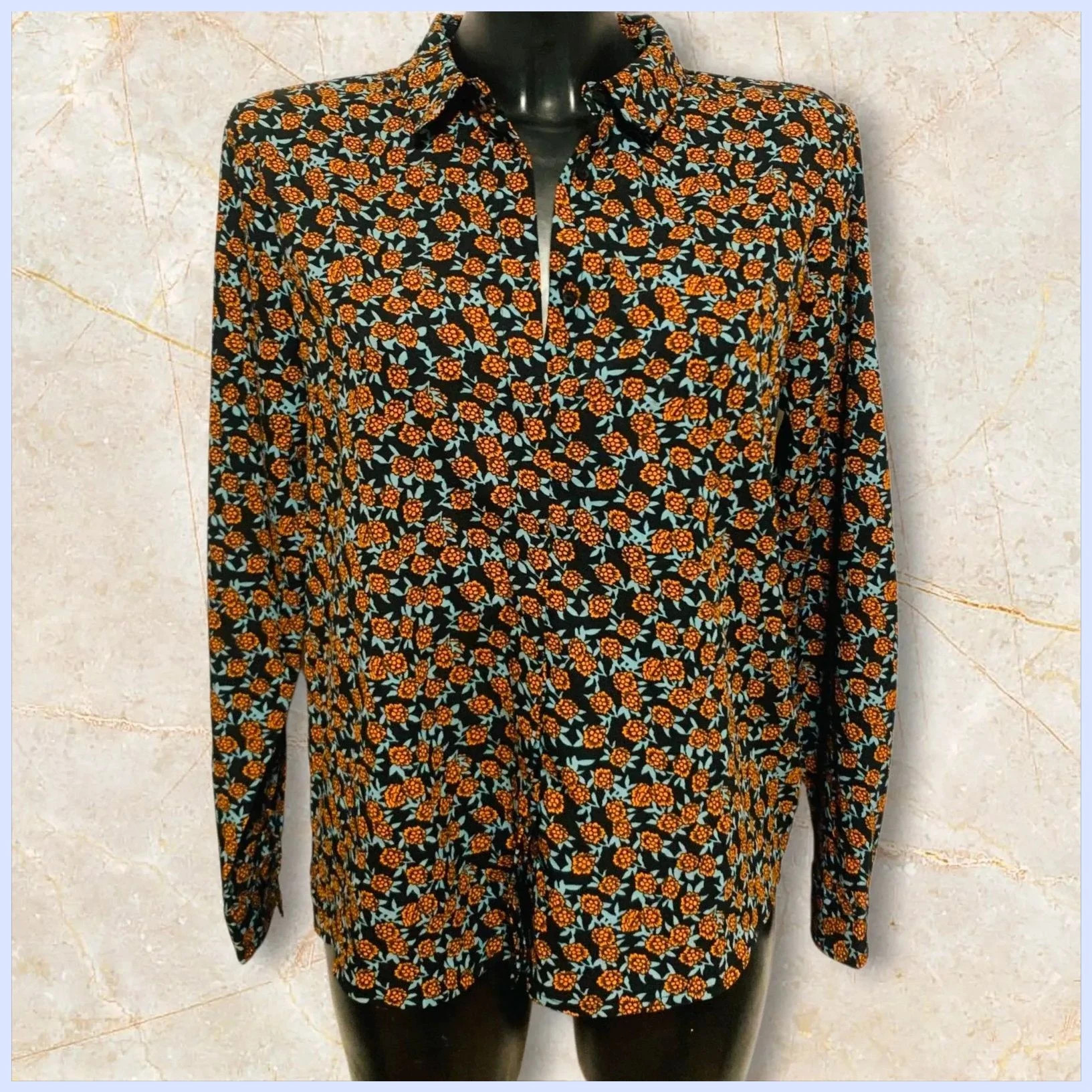 Camisa estampada talla 38