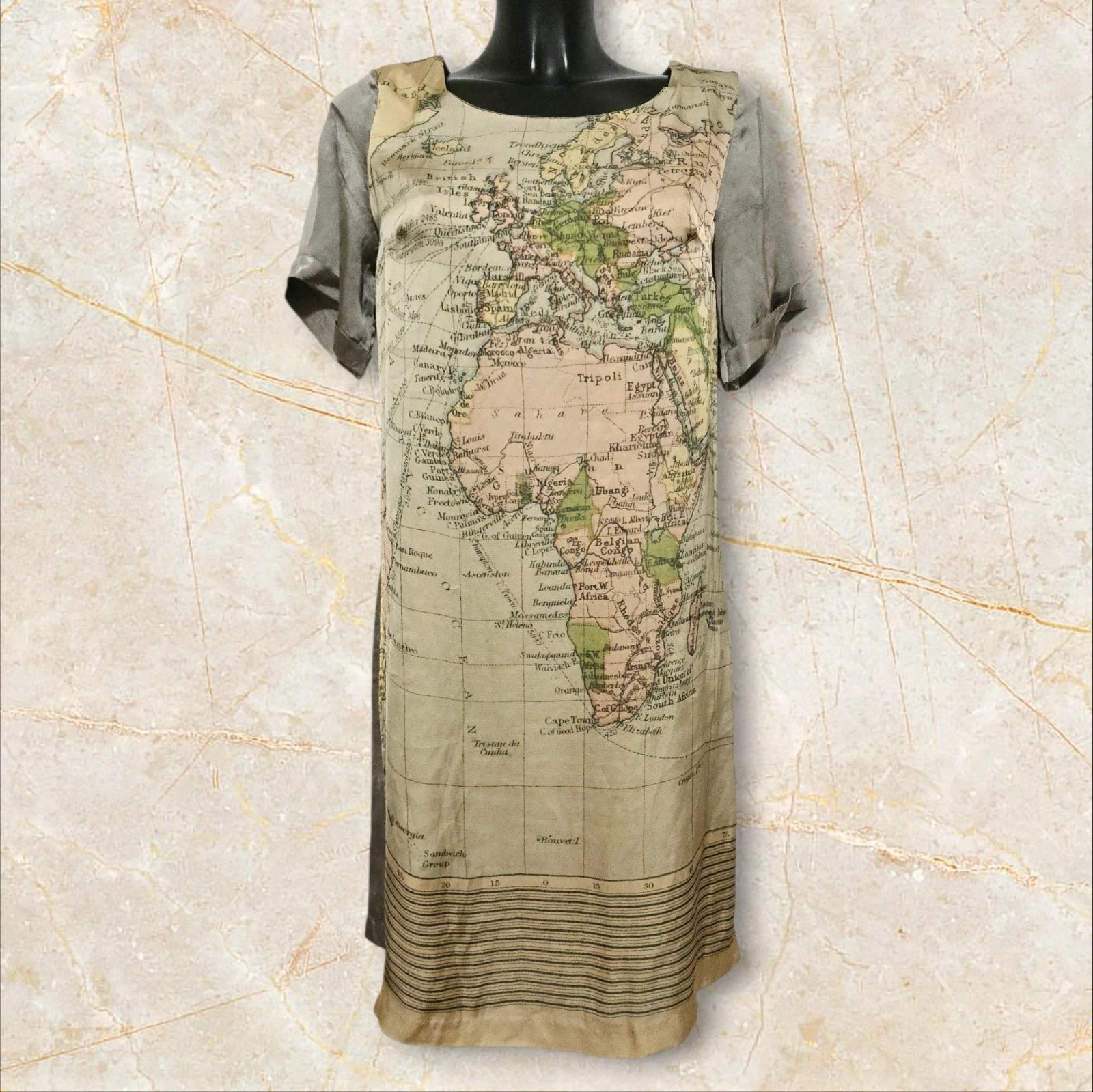 Vestido estampado talla 38