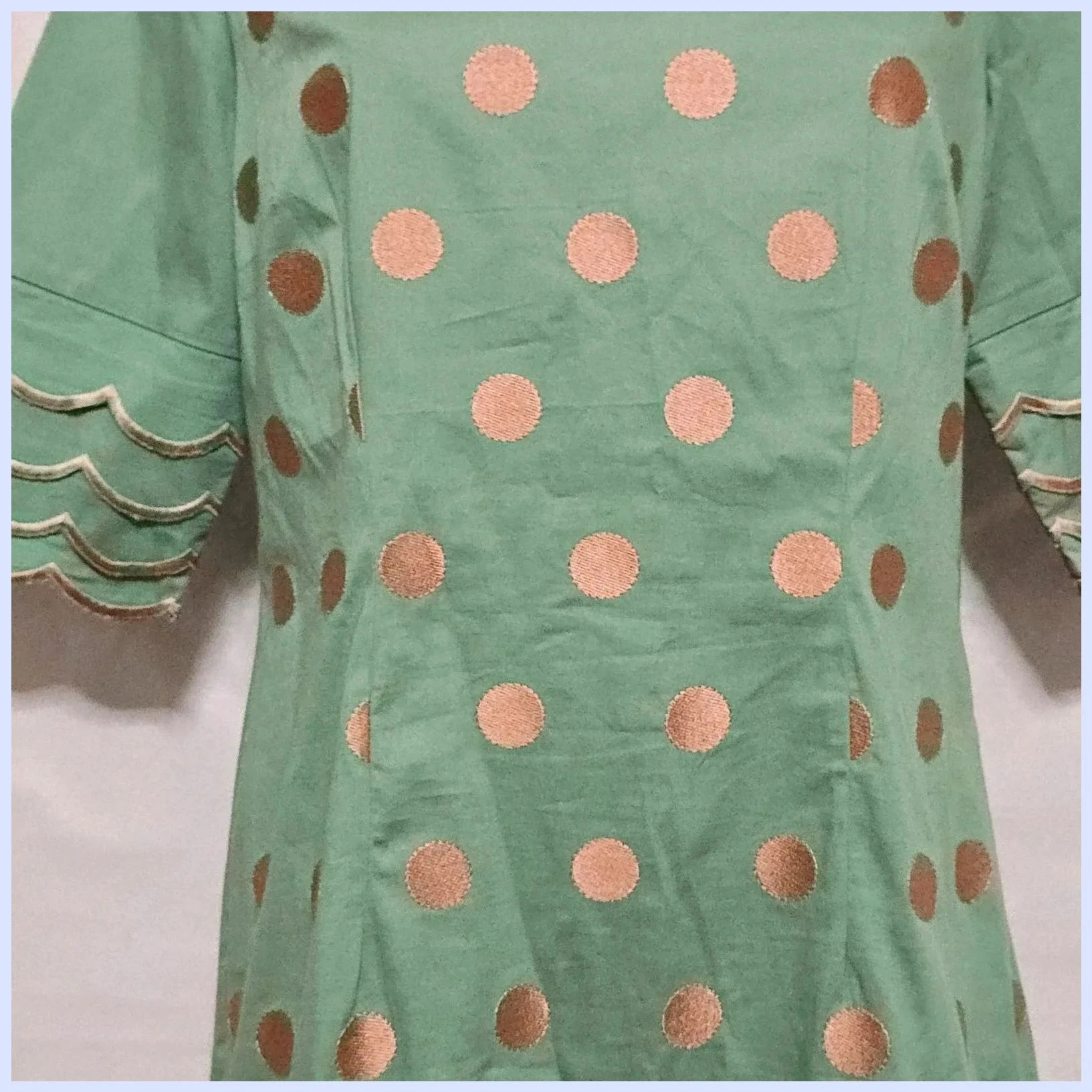 Vestido bordado talla 42 – Káhyra – taille XL / 42 / 14 3