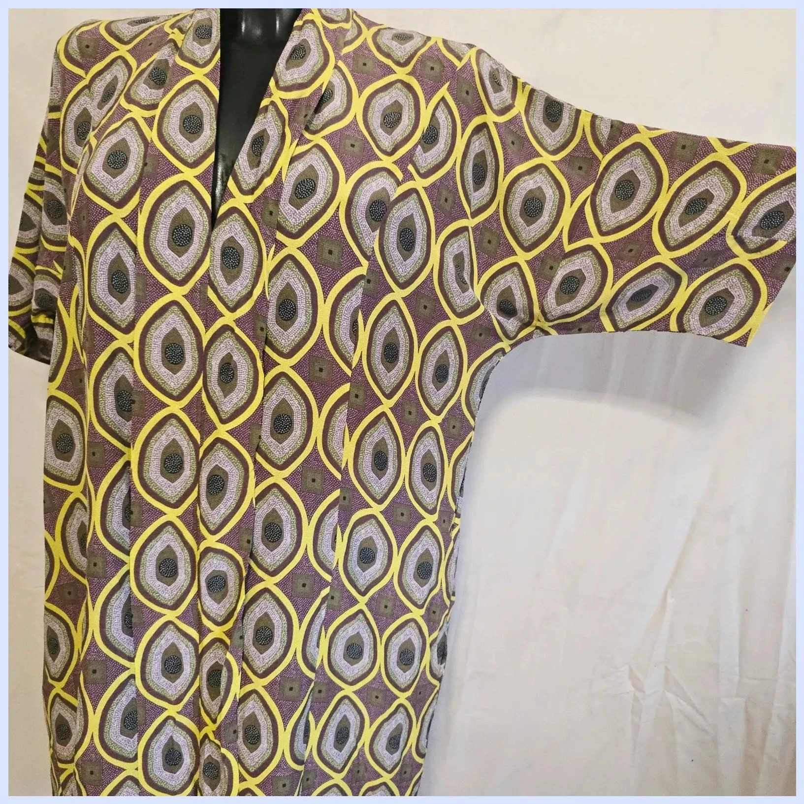 Vestido estampado de seda y viscosa – Day Birger et Mikkelsen – taille M / 38 / 10 2