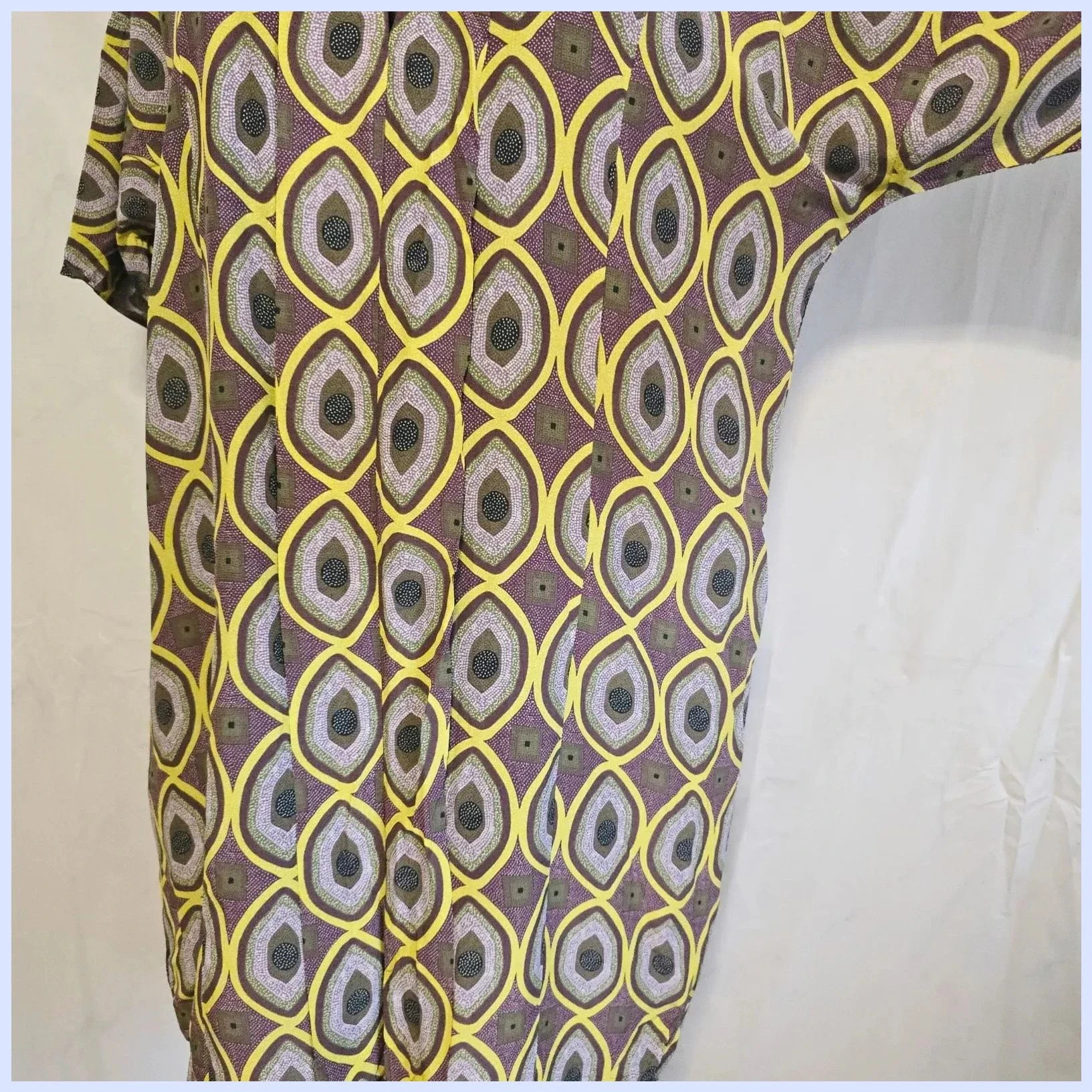 Vestido estampado de seda y viscosa – Day Birger et Mikkelsen – taille M / 38 / 10 4