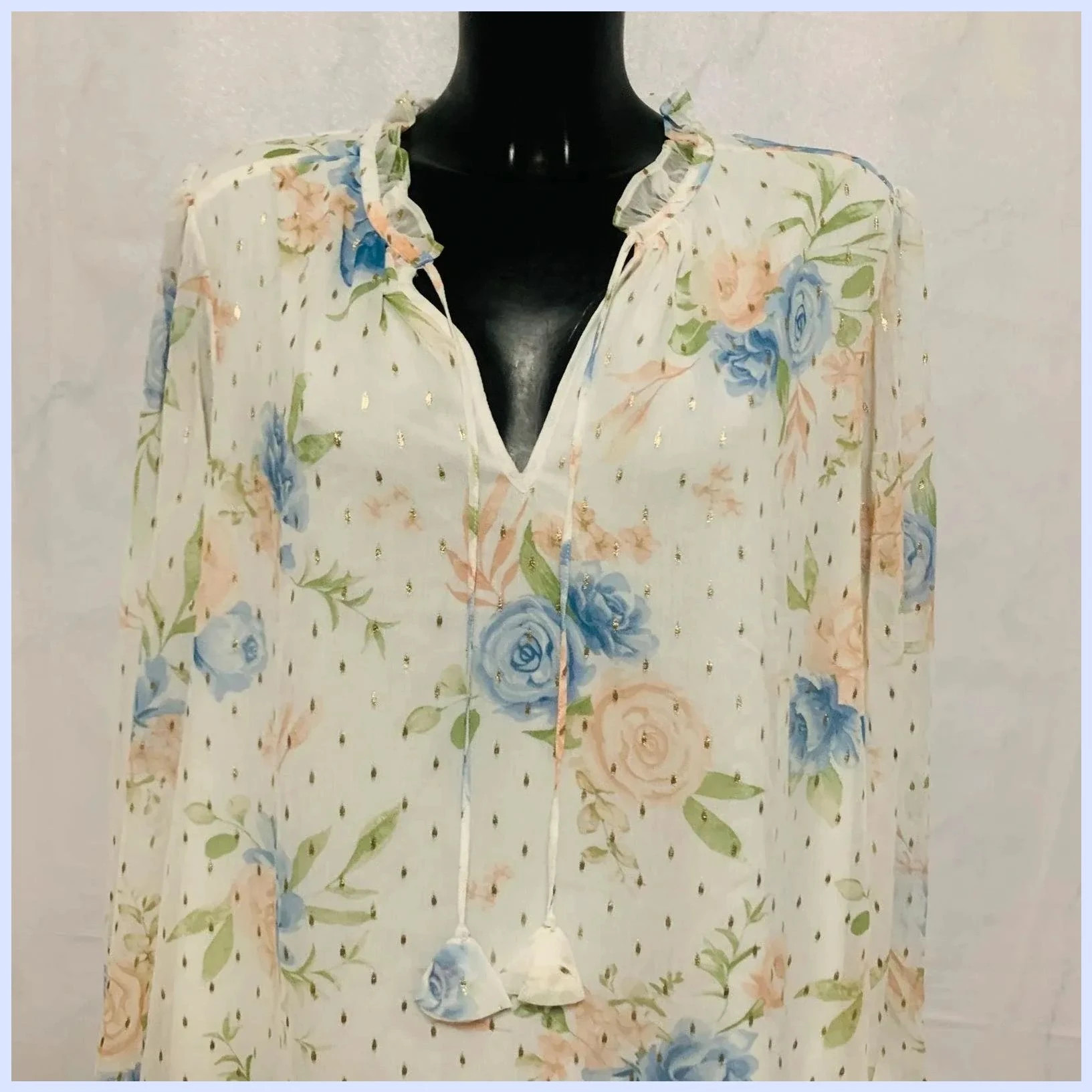 Blusa estampada talla 44 – Tamara H. – taille XXL / 44 / 16 2