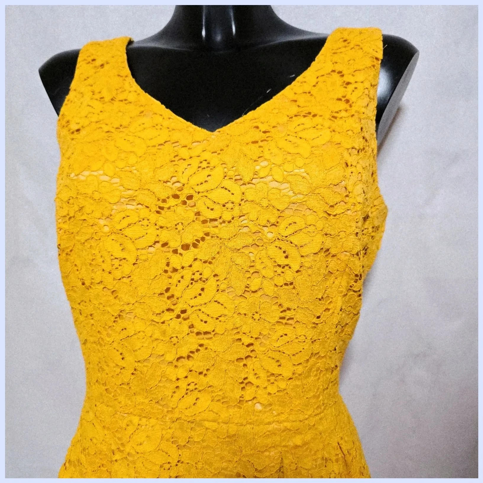 Vestido de encaje – El Corte Inglés – taille L / 40 / 12 2