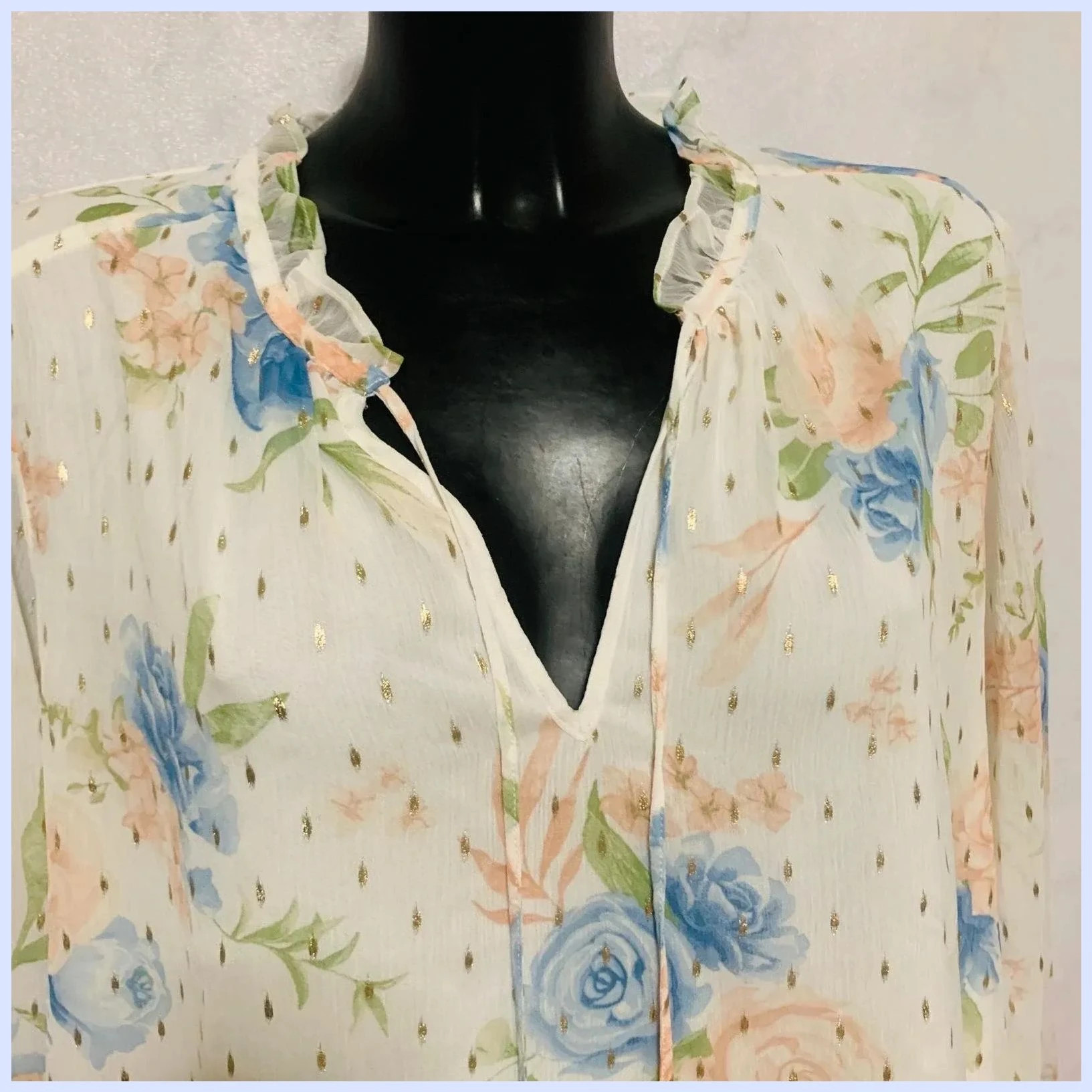 Blusa estampada talla 44 – Tamara H. – taille XXL / 44 / 16 3