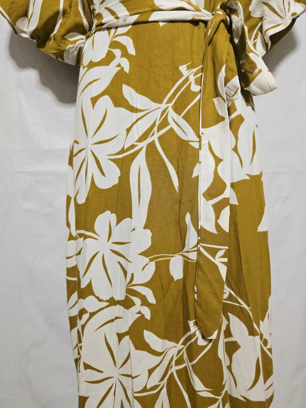 Vestido estampado viscosa y lino – George – taille XXL / 44 / 16 3