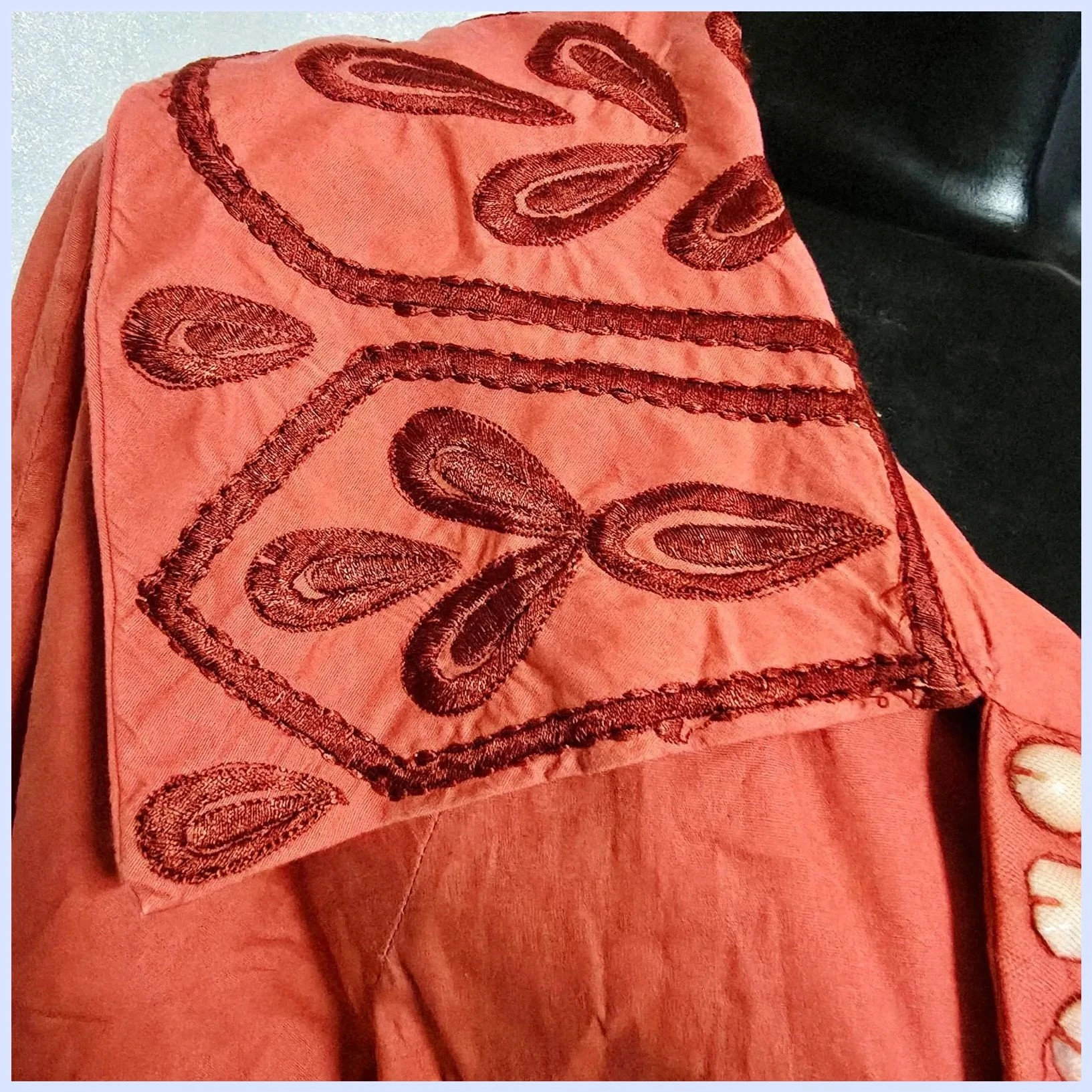 Vestido de algodón con pedrería – Niza – taille XXL / 44 / 16 4