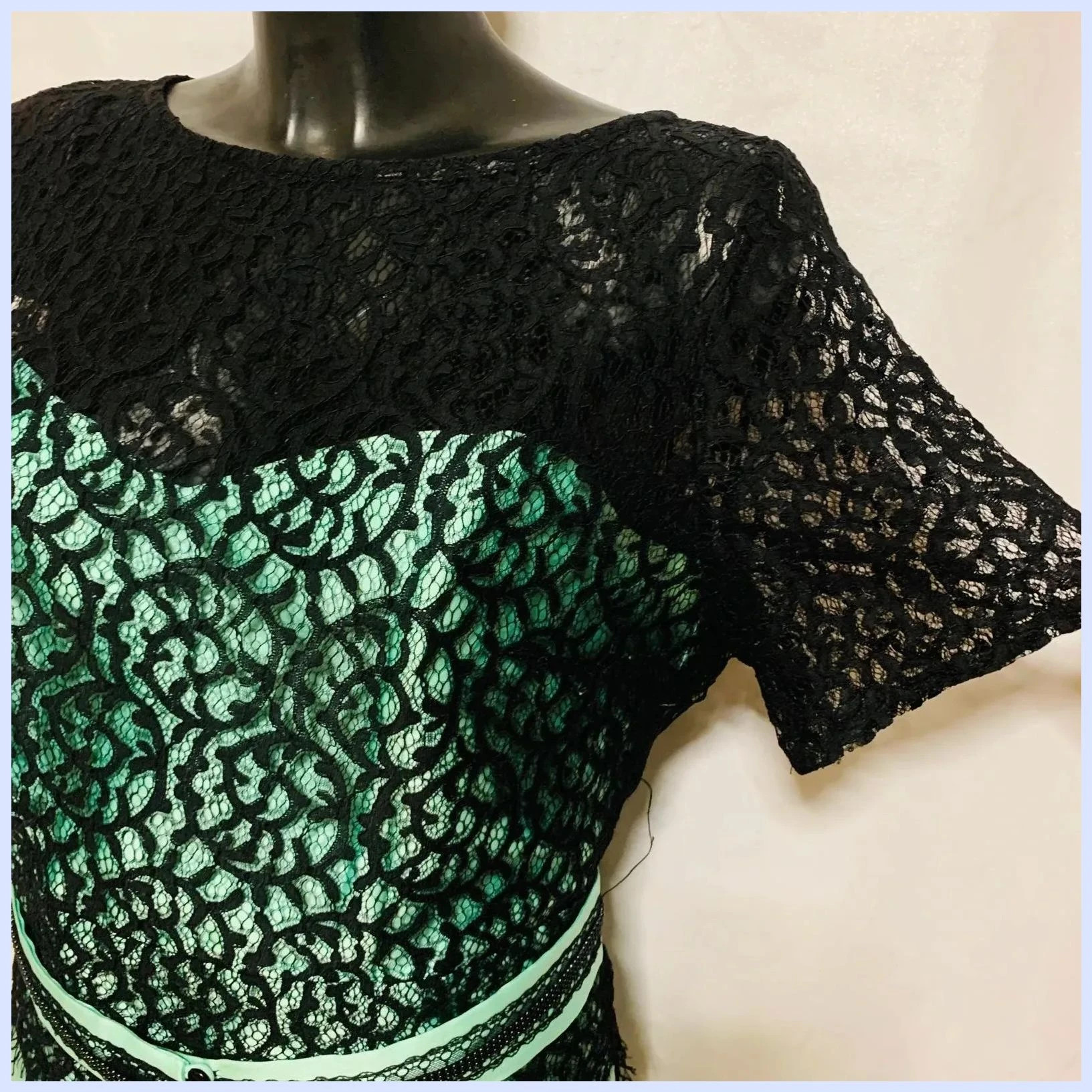 Vestido de fiesta talla 48 – Nati Jiménez – taille 4XL / 48 / 20 4