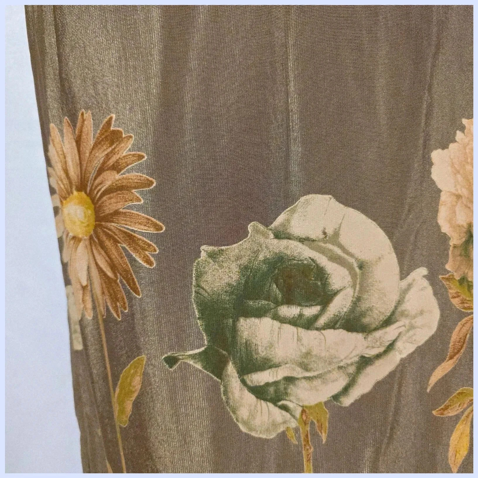 Vestido largo estampado – Helena Sorel – taille M / 38 / 10 5