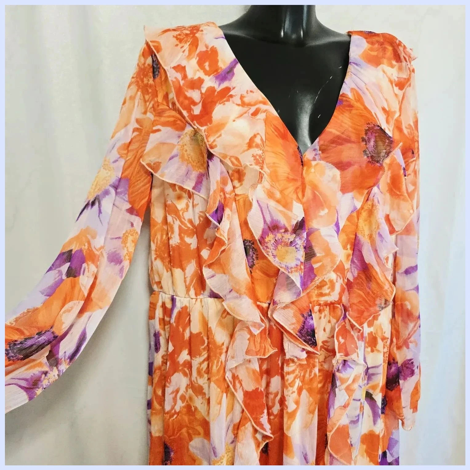 Vestido estampado talla 50 – B.P.C – taille 5XL / 50 / 22 2