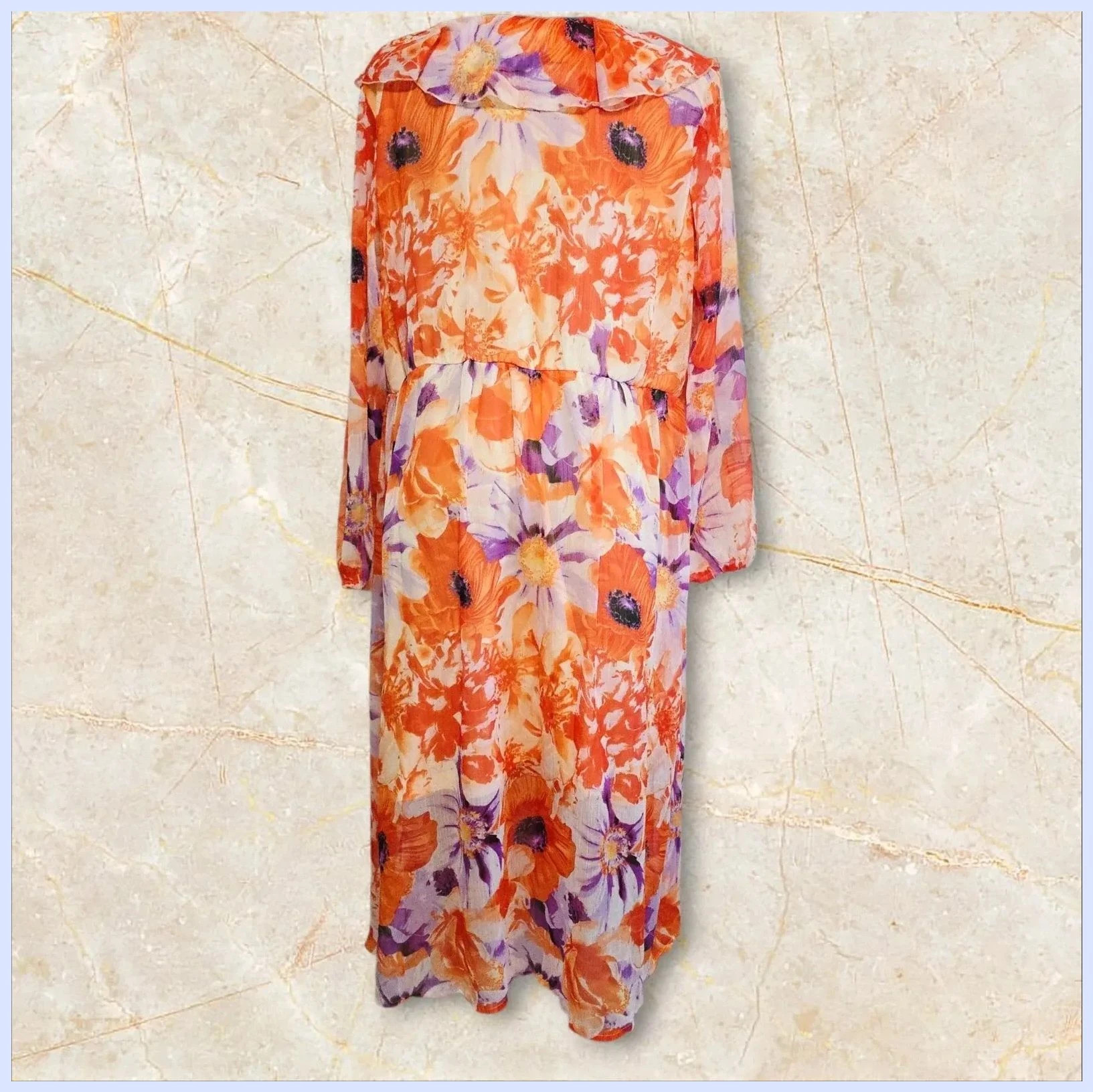 Vestido estampado talla 50 – B.P.C – taille 5XL / 50 / 22 5