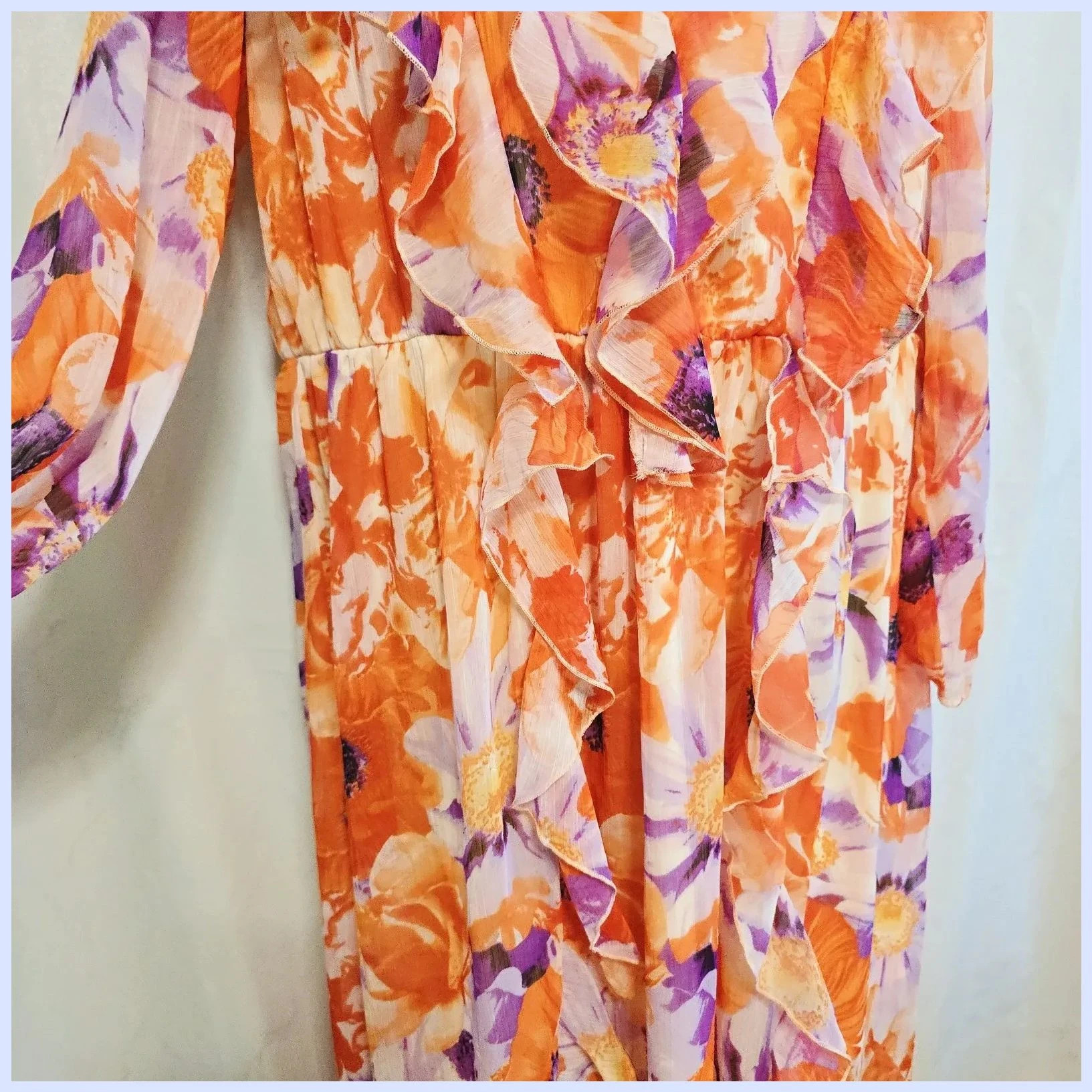 Vestido estampado talla 50 – B.P.C – taille 5XL / 50 / 22 3