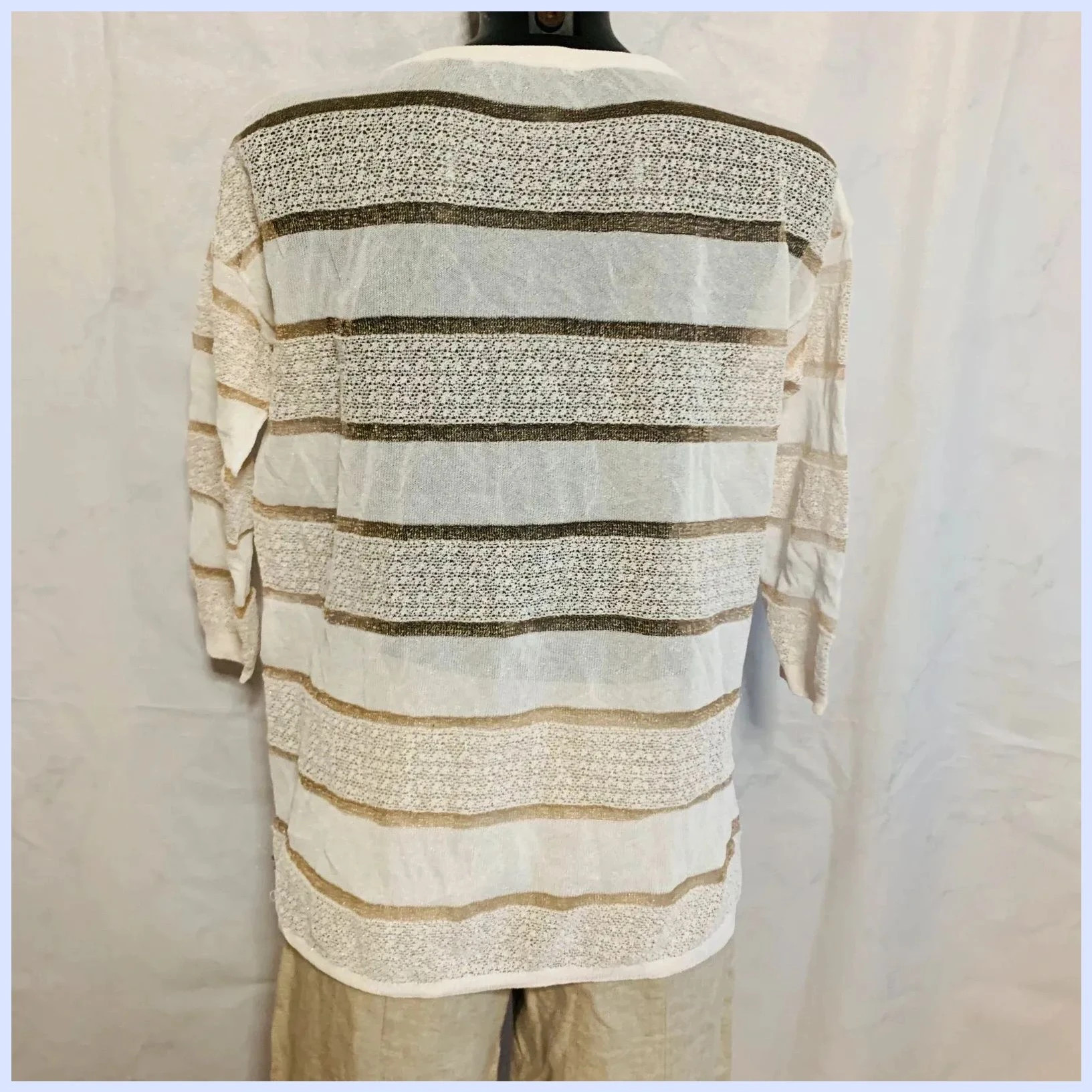 Blusa estampada transparente – Maison Scotch – taille XXL / 44 / 16 5