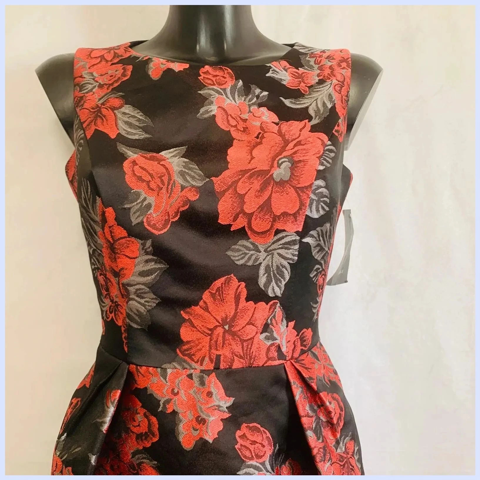 Vestido floreado de fiesta – Boutique Belgique – taille M / 38 / 10 2