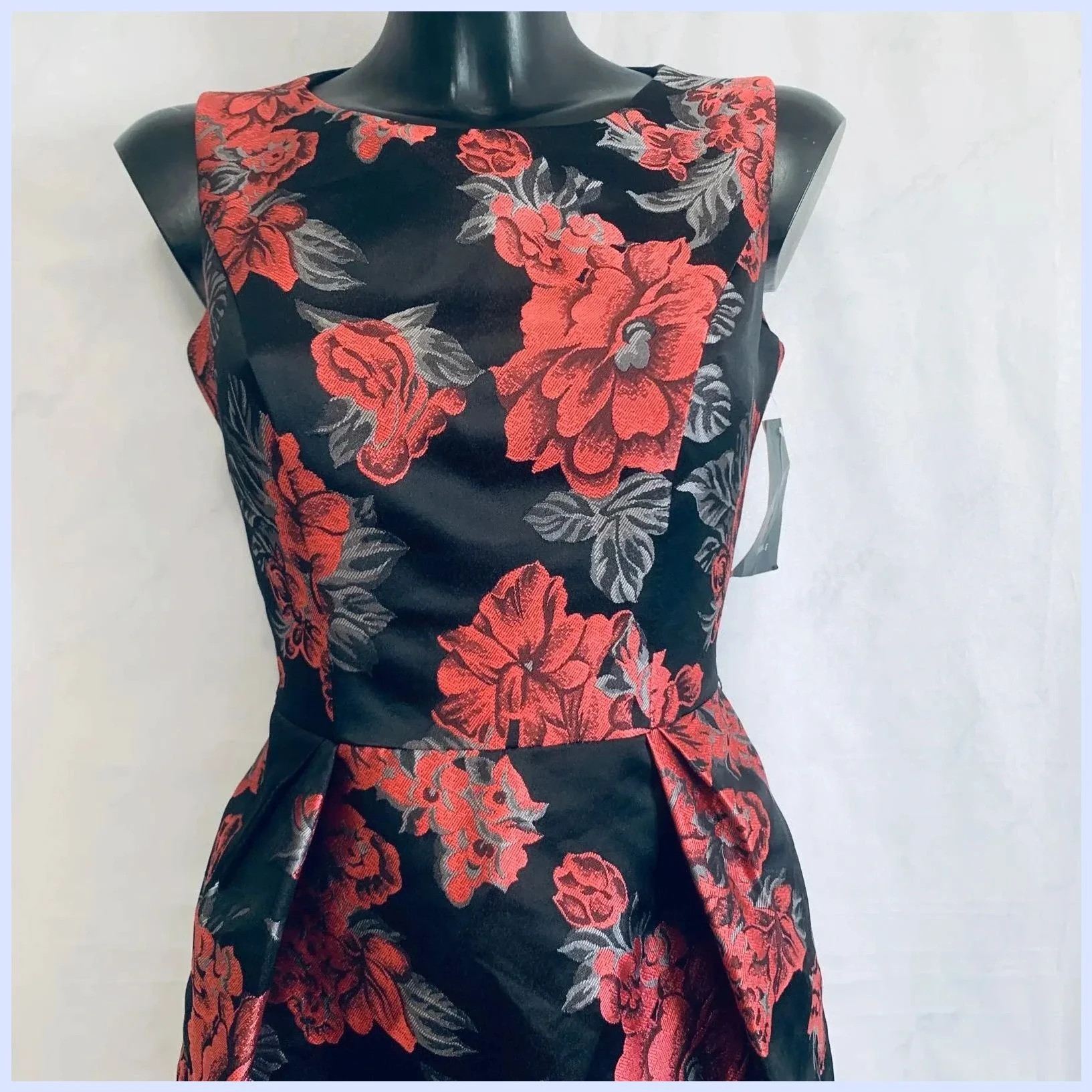 Vestido floreado de fiesta – Boutique Belgique – taille M / 38 / 10 4